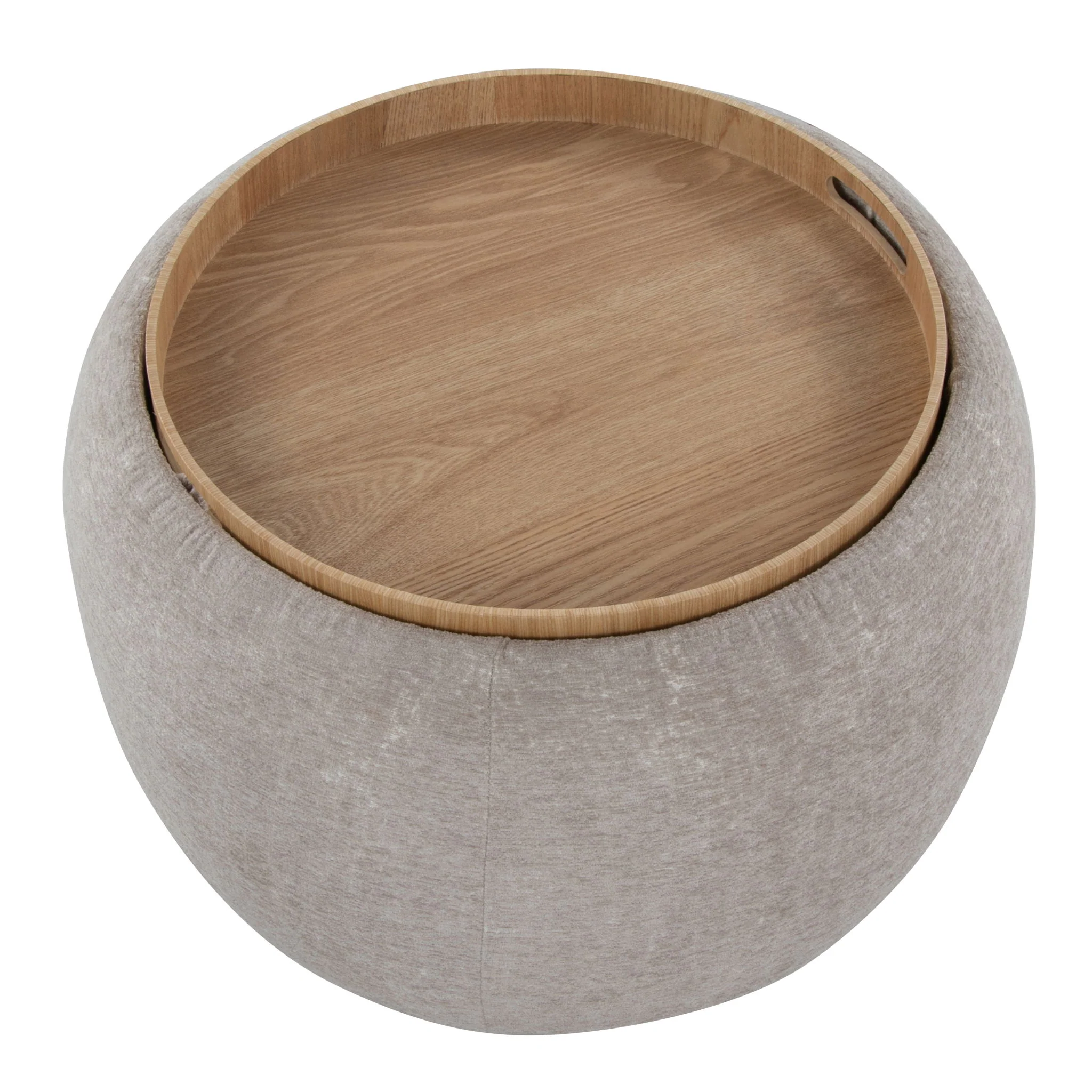 Tray - Pouf Contemporary Ottoman - Image 3
