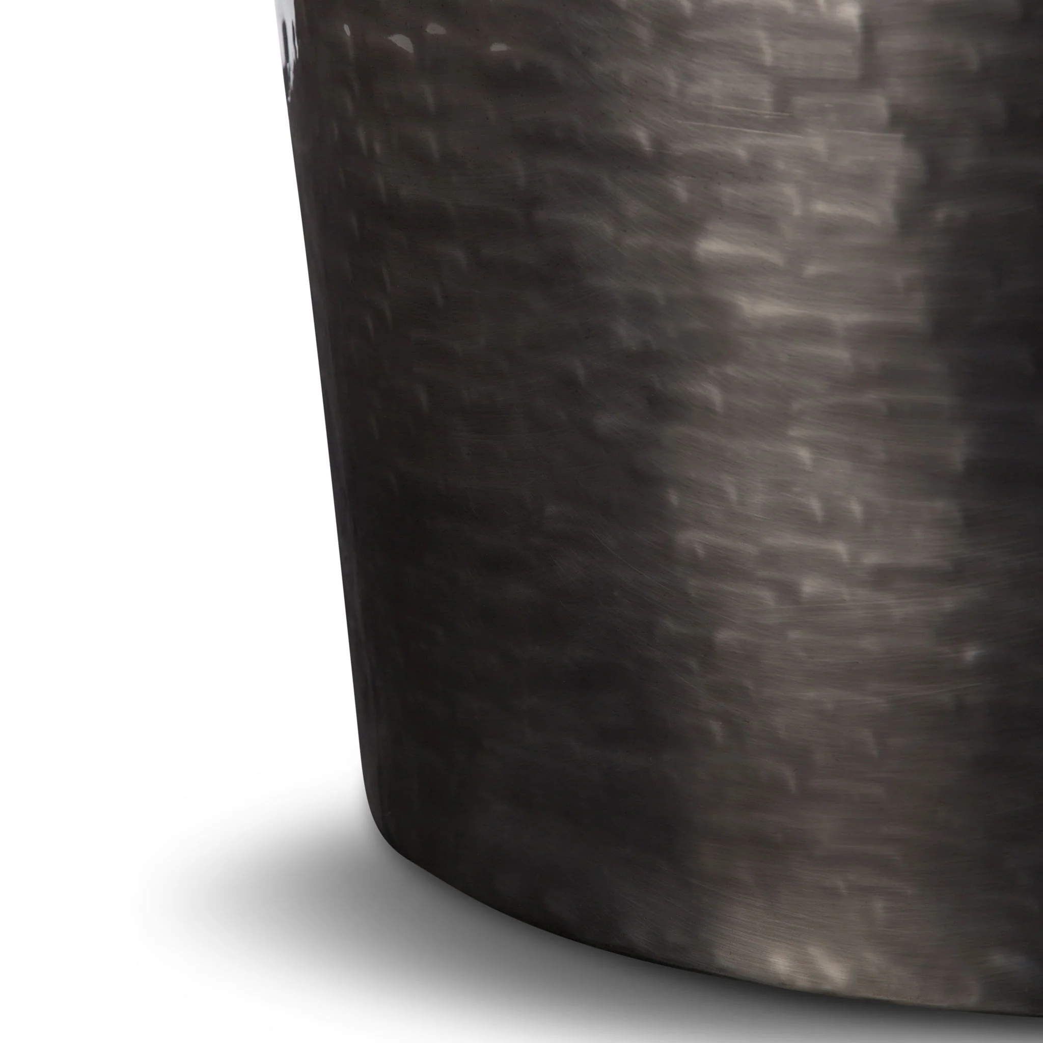 Troy - Metal Accent Table - Antique Silver - Image 3