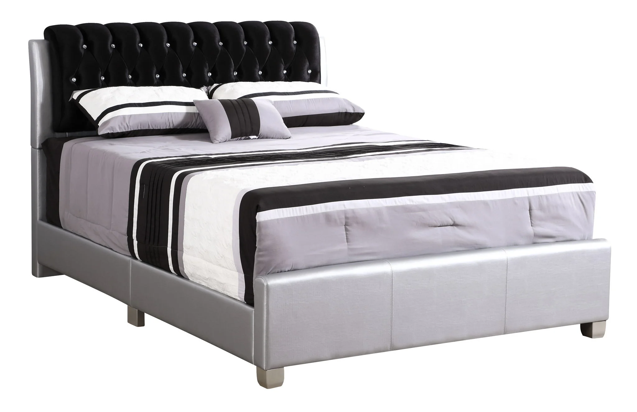 Tufted Upholstered Bed - Image 29