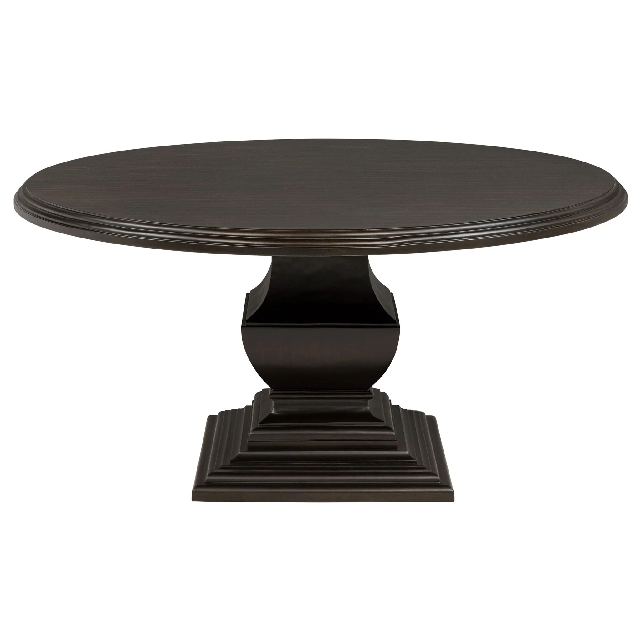 Twyla 5-piece Round Wood Dining Room Table Set Dark Cocoa - Image 2