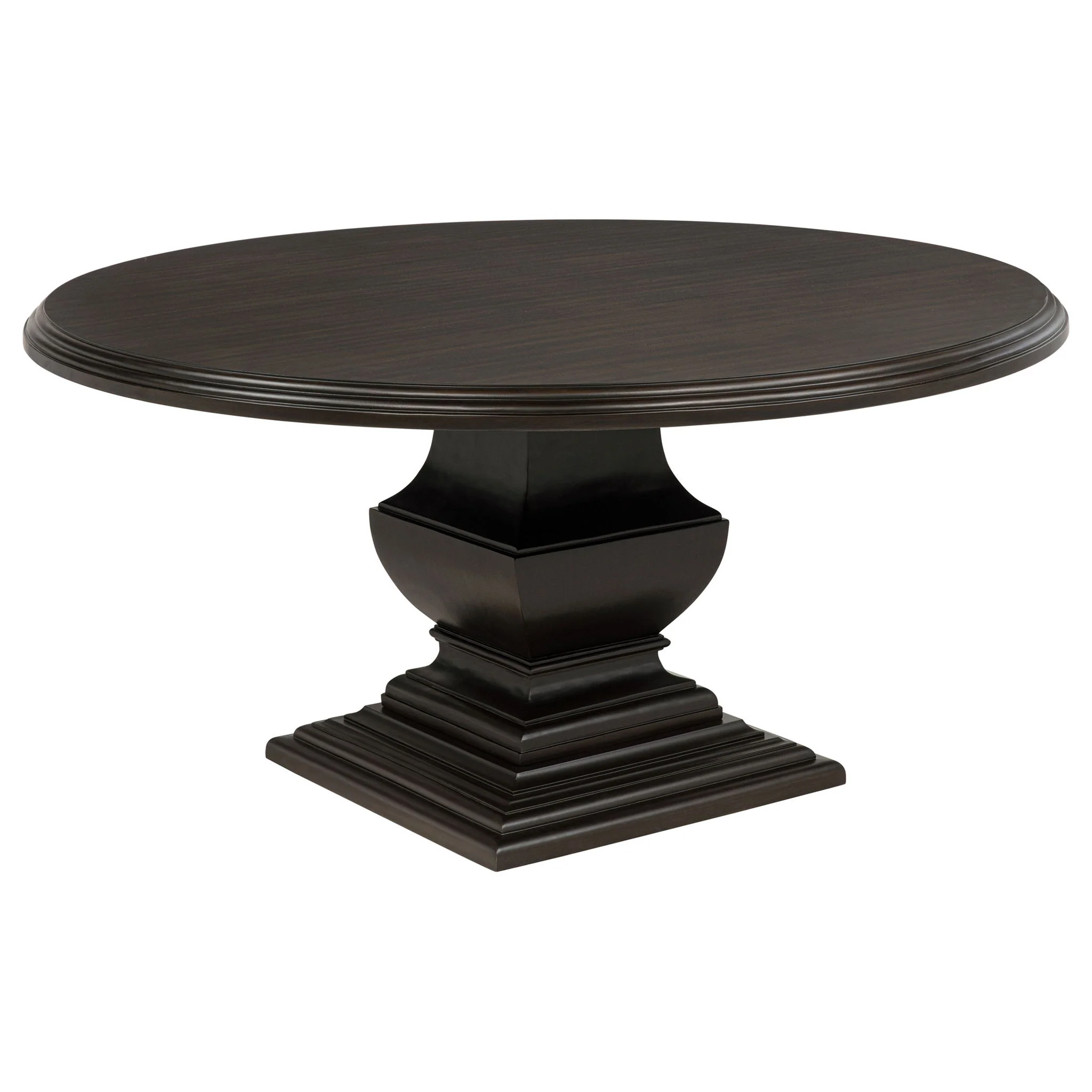 Twyla 5-piece Round Wood Dining Room Table Set Dark Cocoa - Image 4