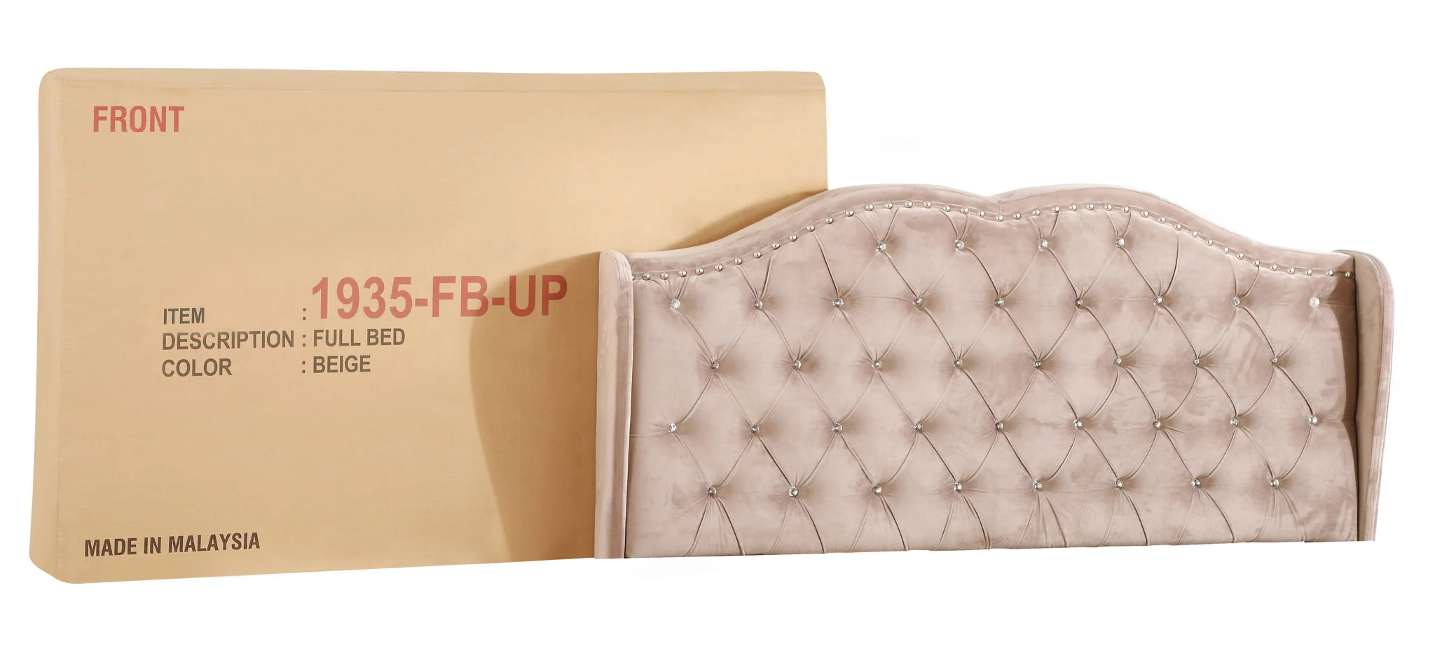 Upholstered Bed Transitional - Image 11