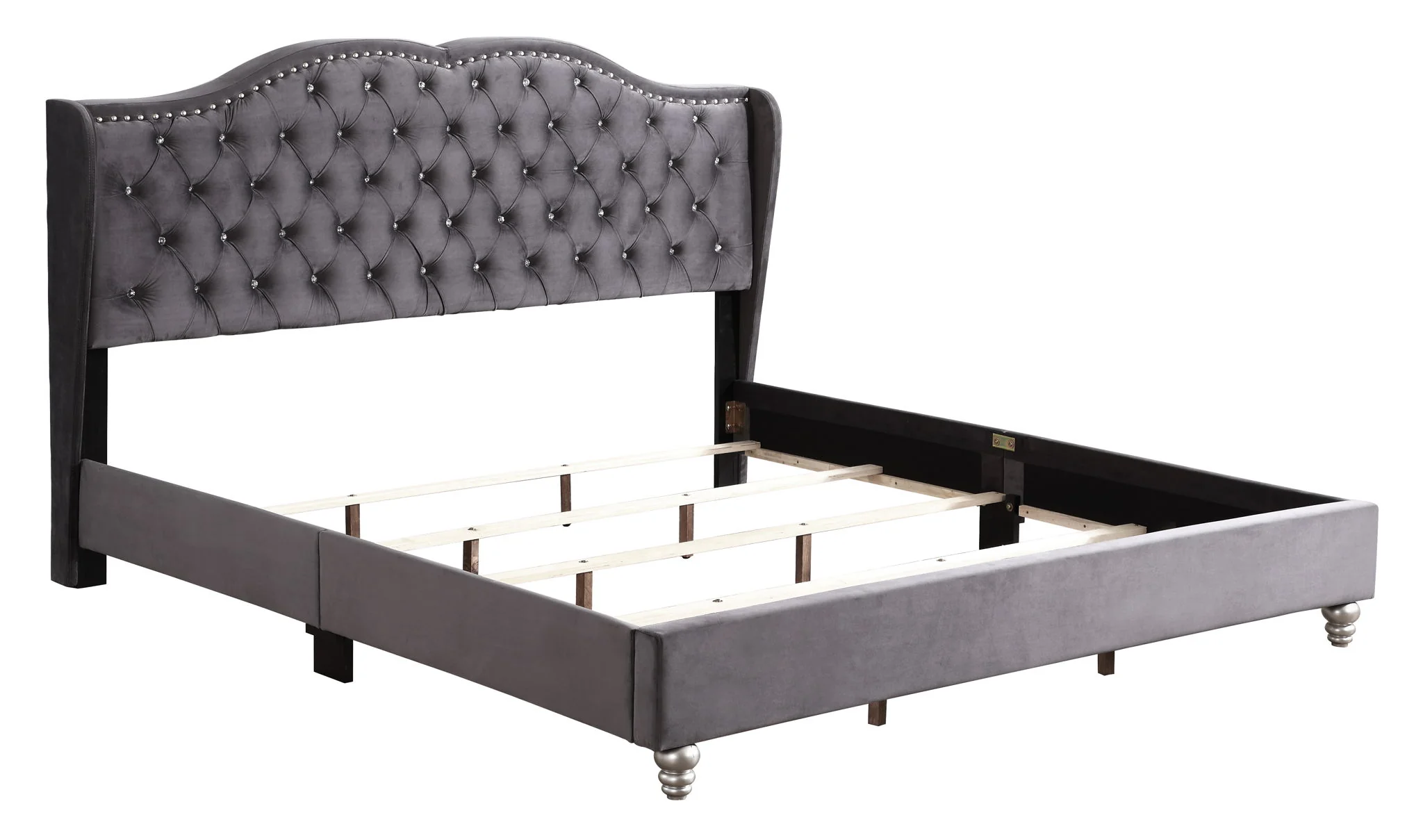 Upholstered Bed Transitional - Image 14