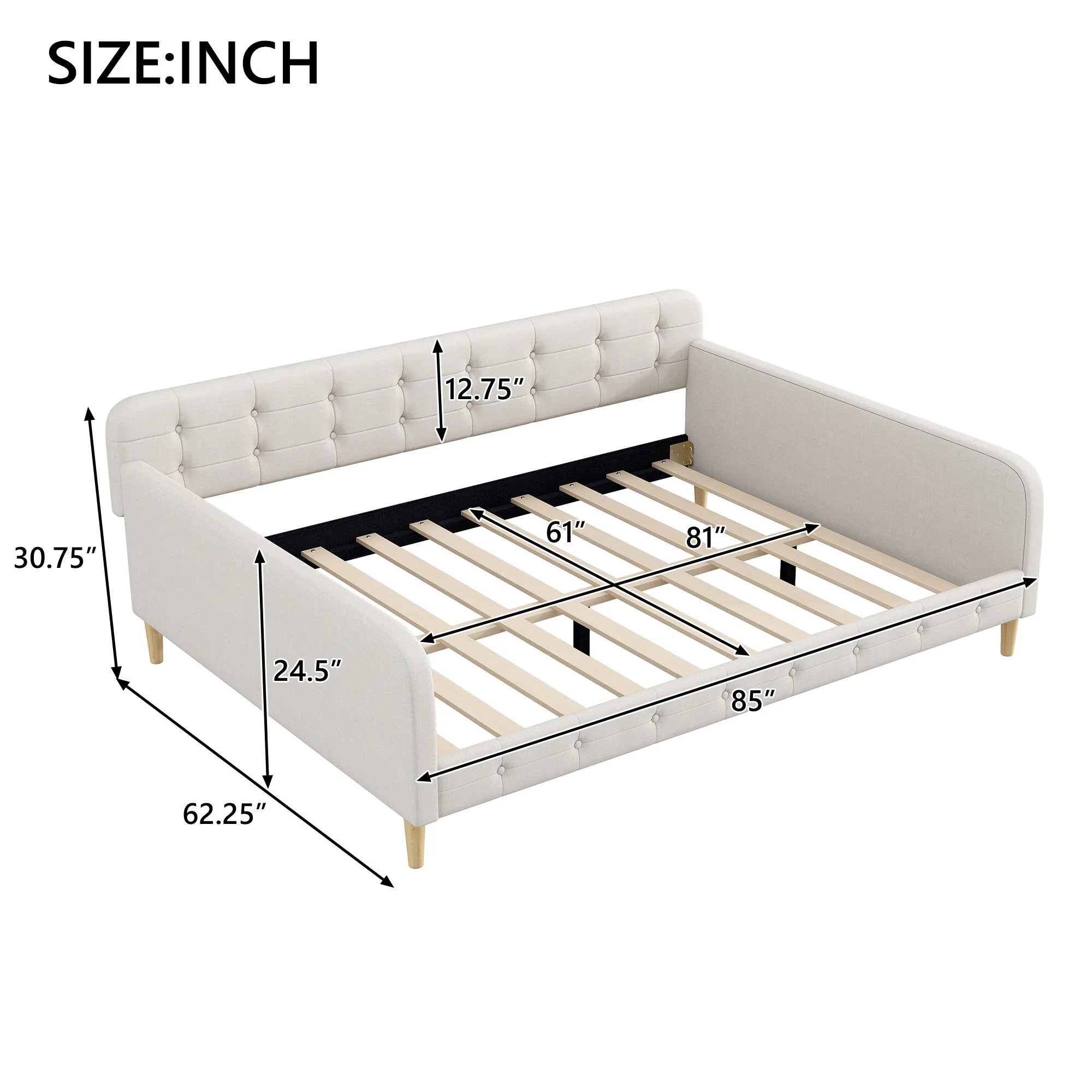 Upholstered Daybed - Image 20