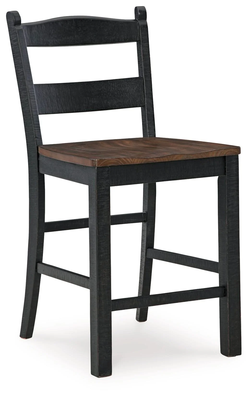 Valebeck - Barstool (Set of 2) - Black / Brown - Image 3