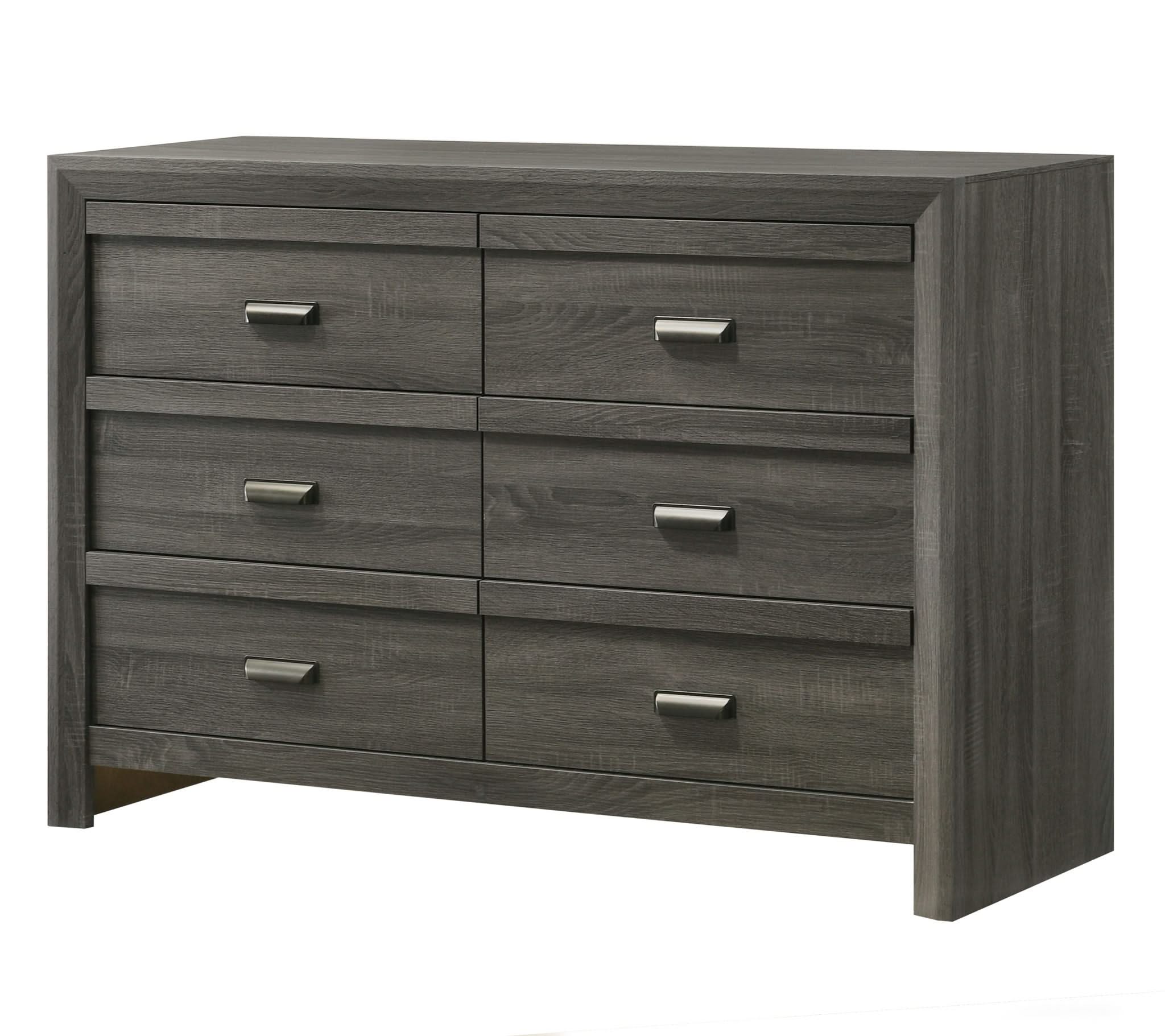Valor - Twin 4 Piece Bedroom Set - Gray - Image 4