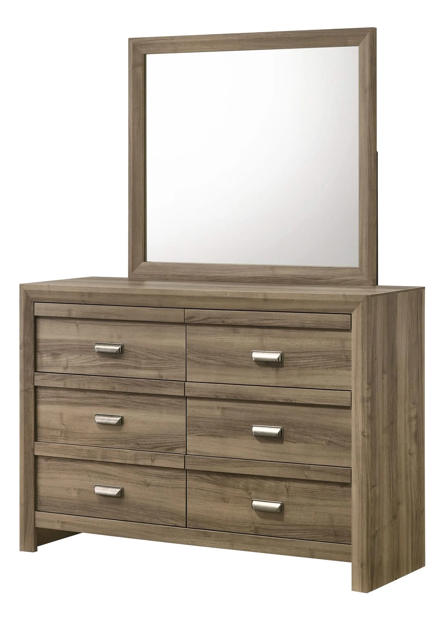 Valor - Twin 4 Piece Bedroom Set - Light Brown - Image 2