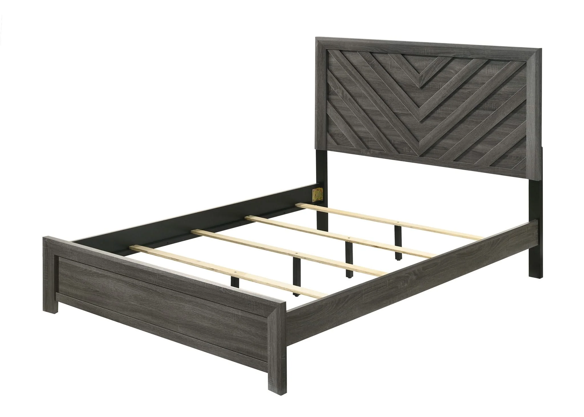 Valor - Twin Bed - Gray - Image 2