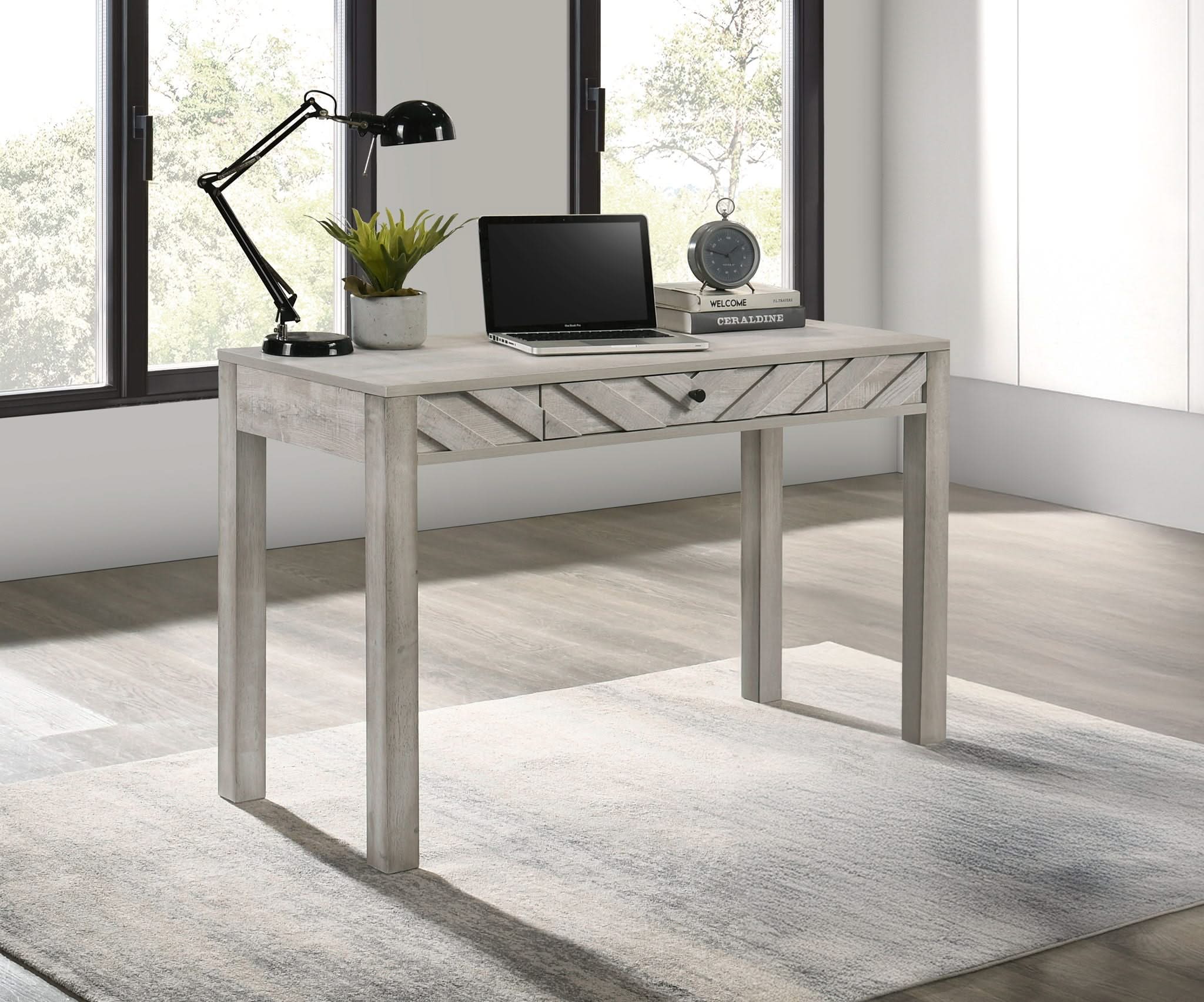Valor - Writing Desk - Antique White