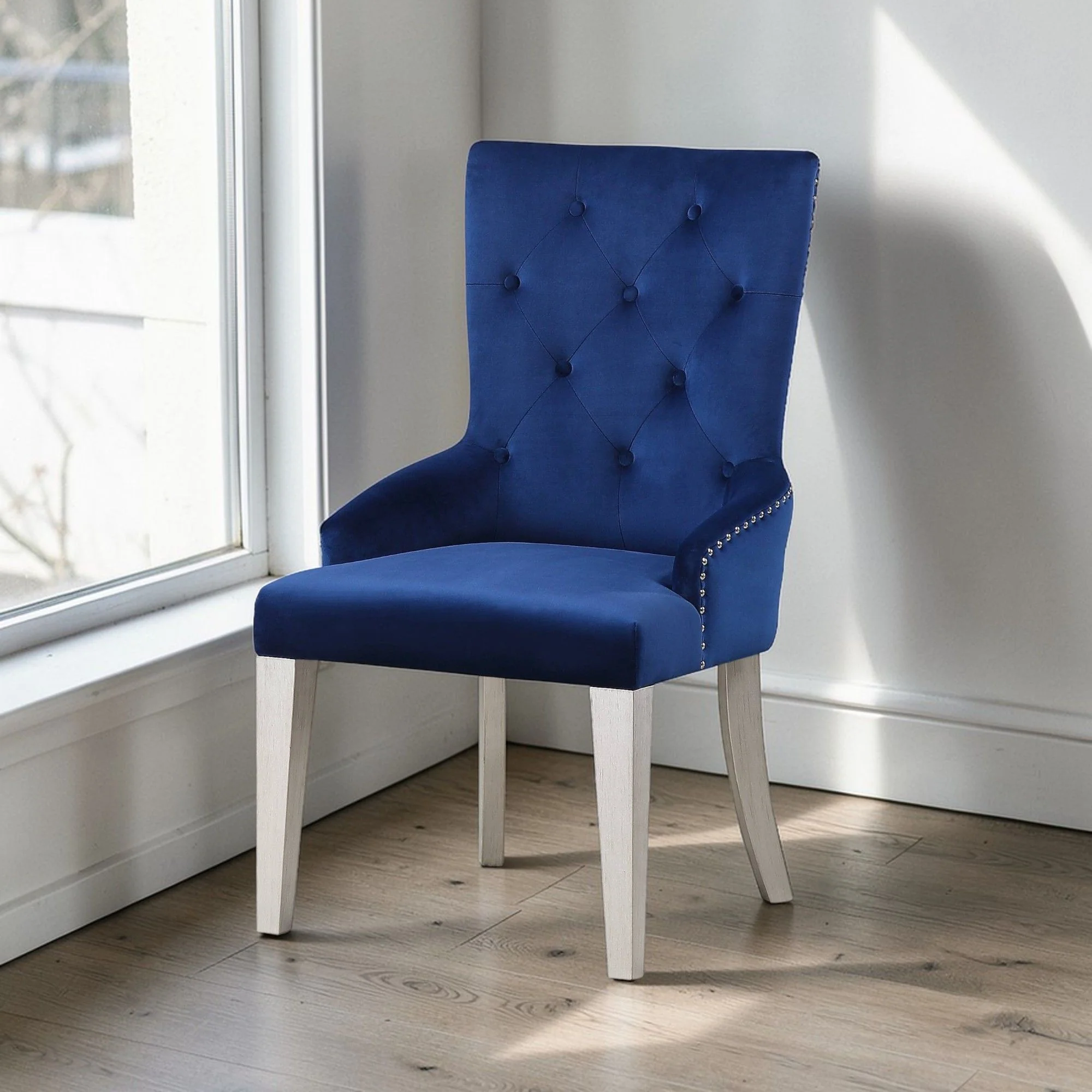 Varian - Side Chair - Blue - Image 2
