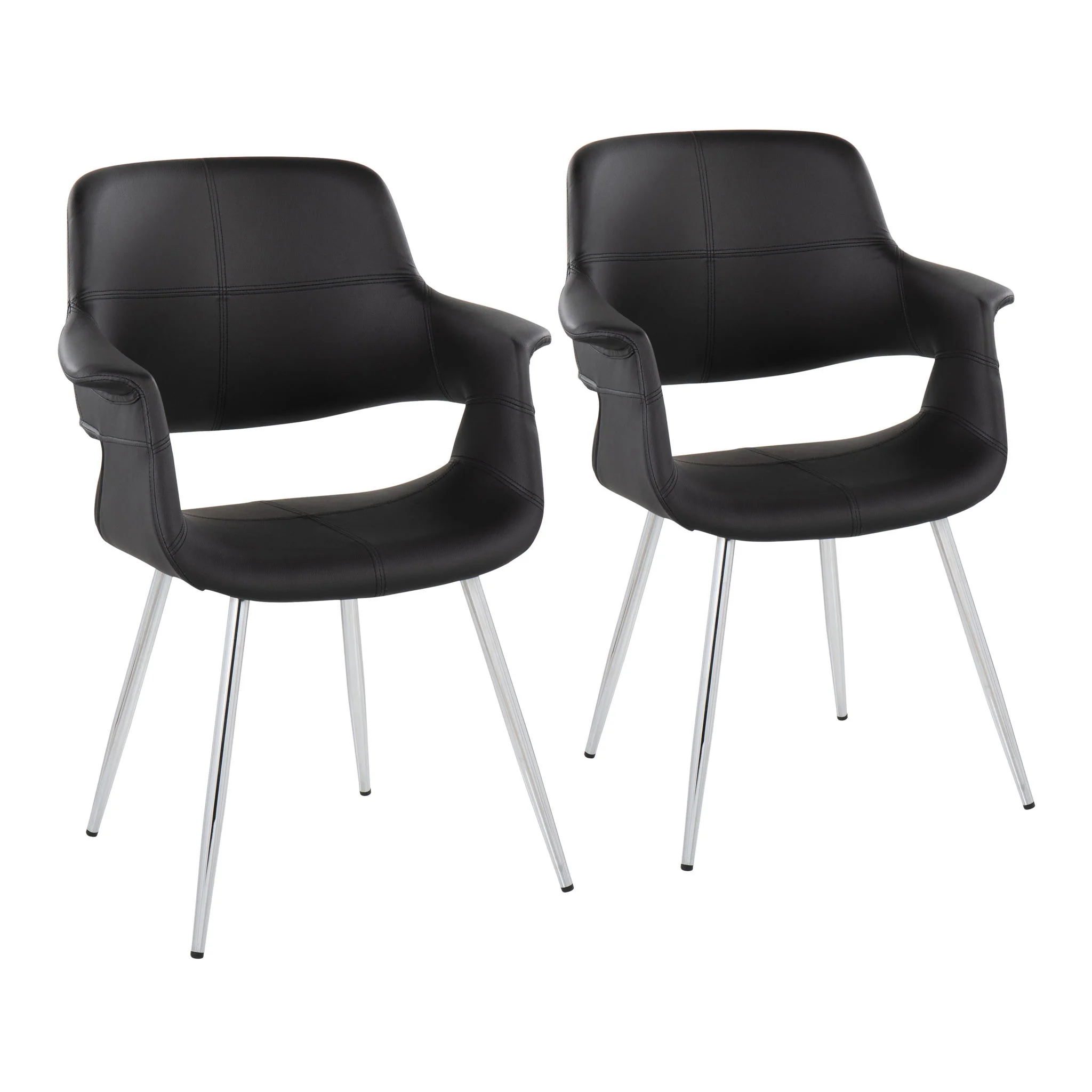 Vintage Flair - Glam / Art Deco Chair (Set of 2) - Image 2