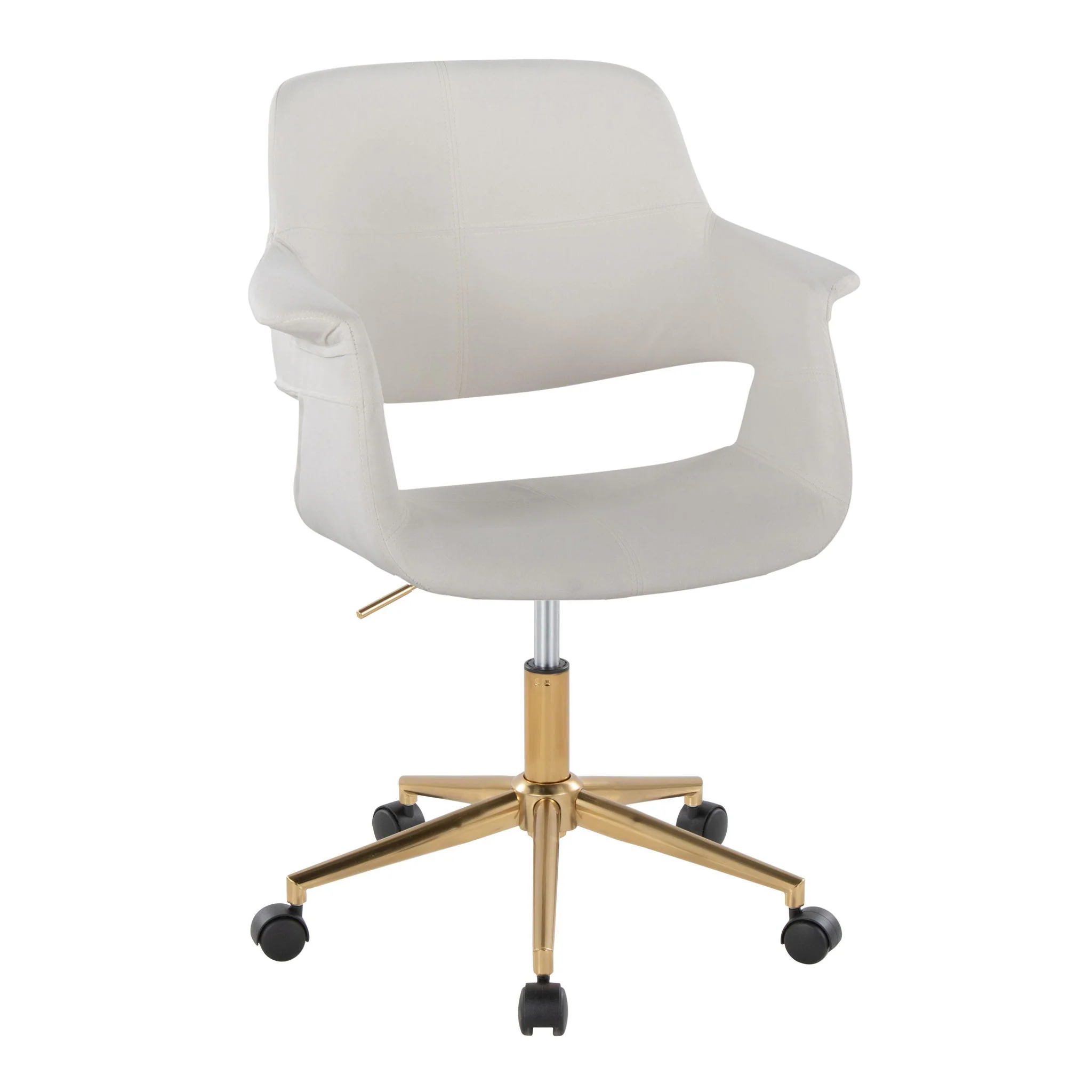 Vintage Flair - Mid Century Modern Office Chair - Image 2