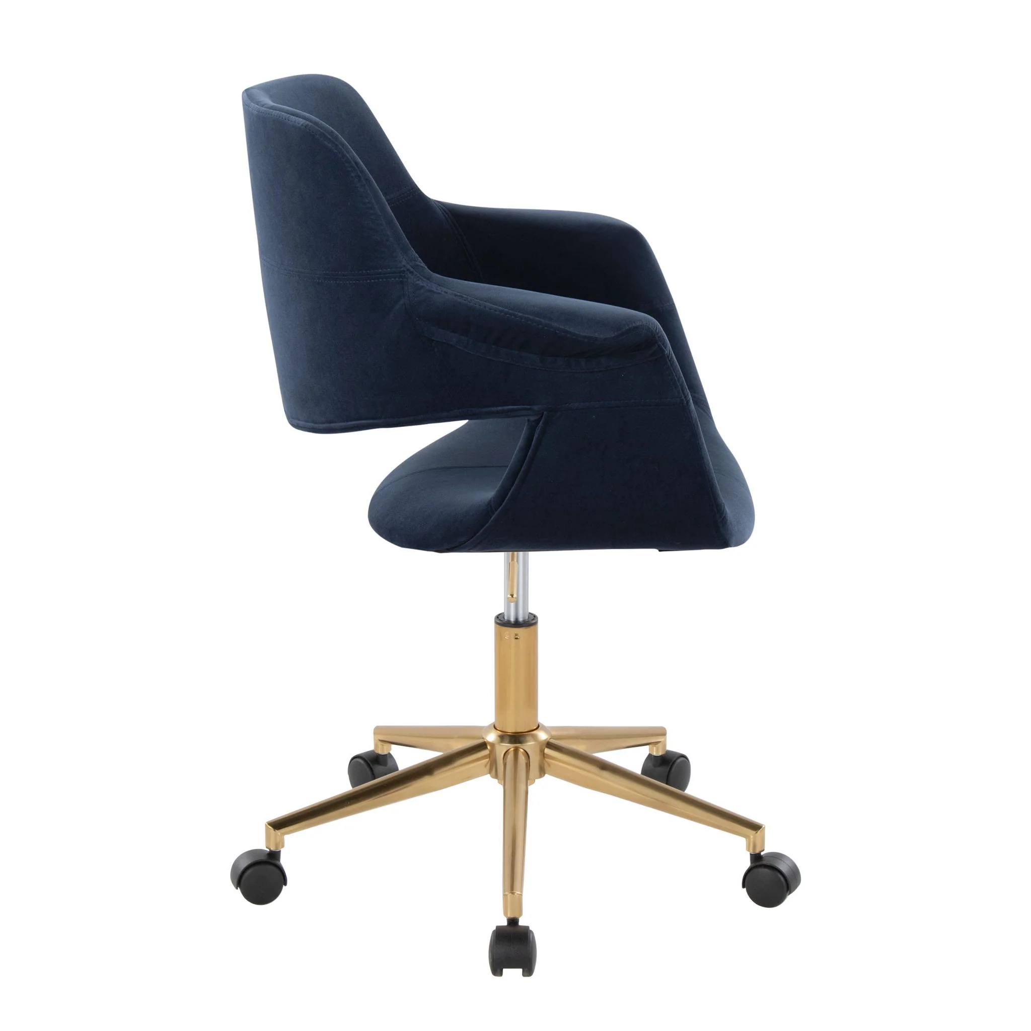 Vintage Flair - Mid Century Modern Office Chair - Image 6