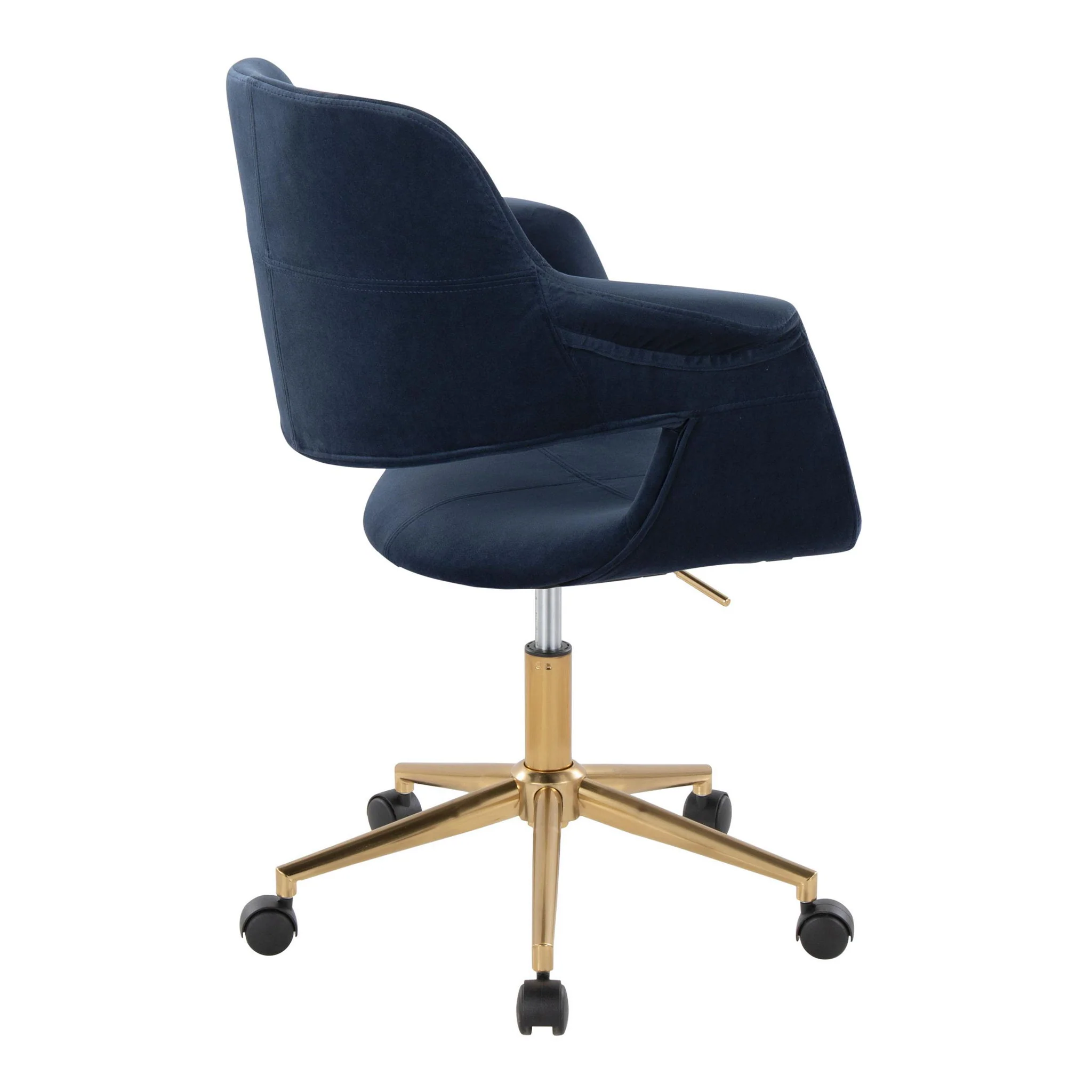 Vintage Flair - Mid Century Modern Office Chair - Image 8