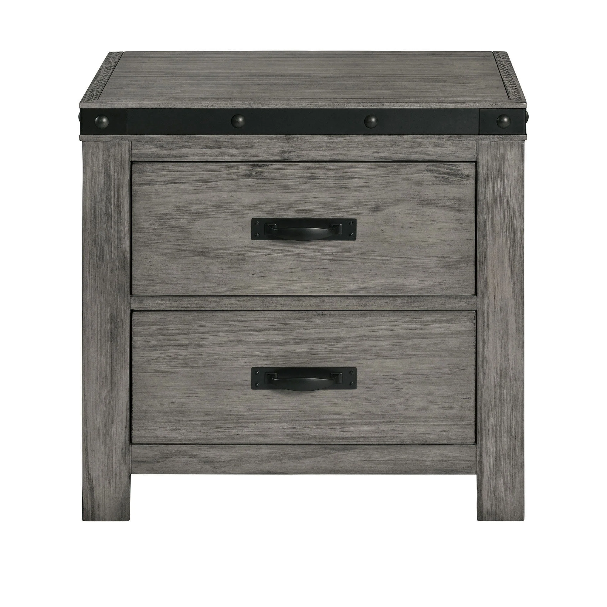 Wade - 2-Drawer Nightstand - Black Finish - Image 3
