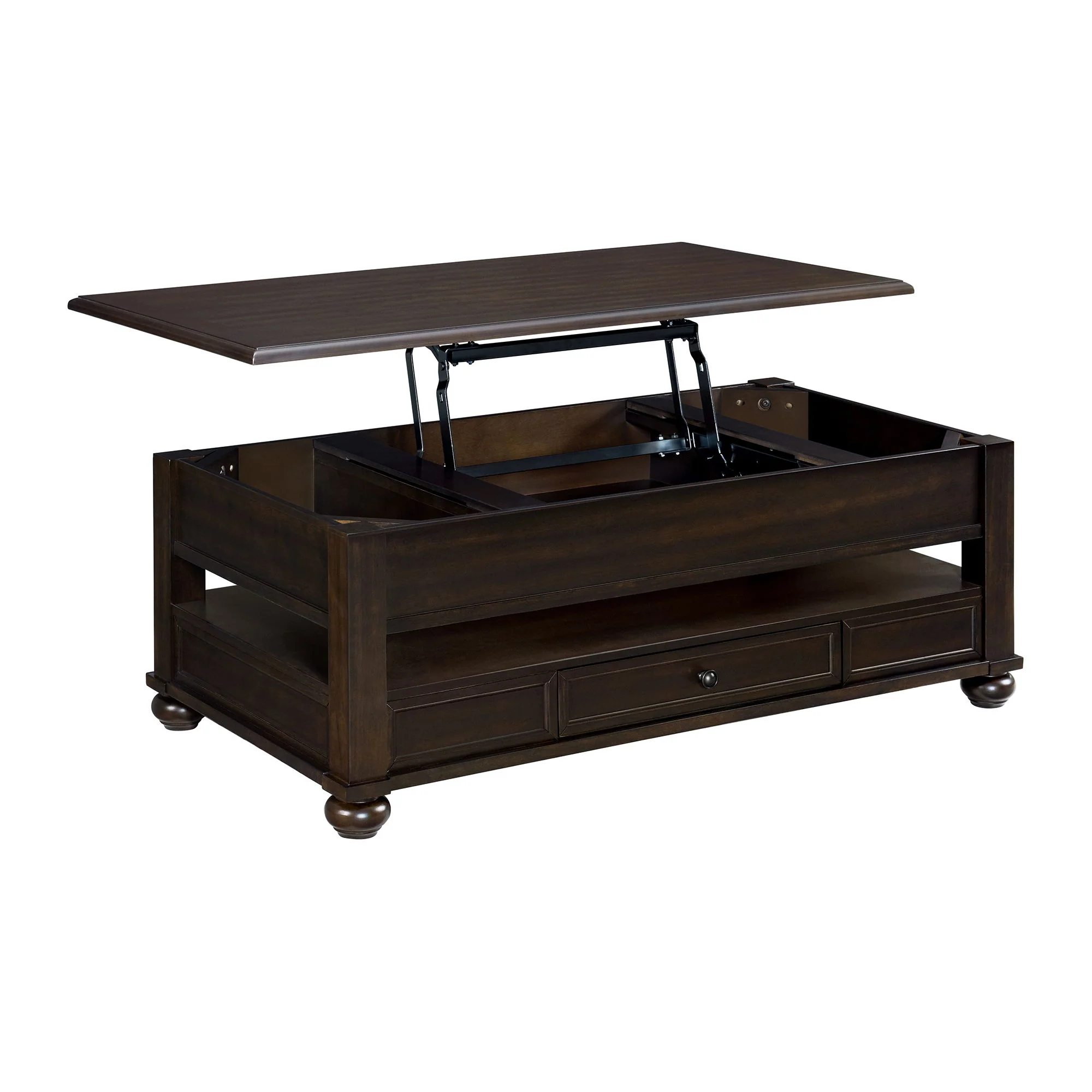 Wagner - Lift-Top Coffee Table With Casters - Image 6