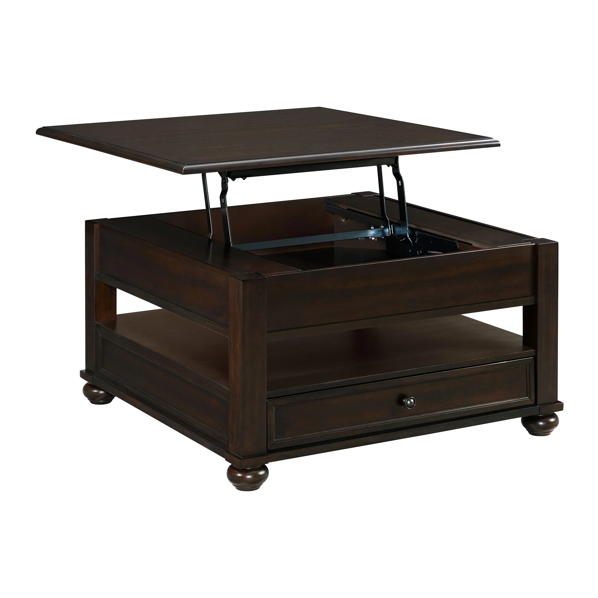 Wagner - Lift-Top Coffee Table With Casters - Image 8