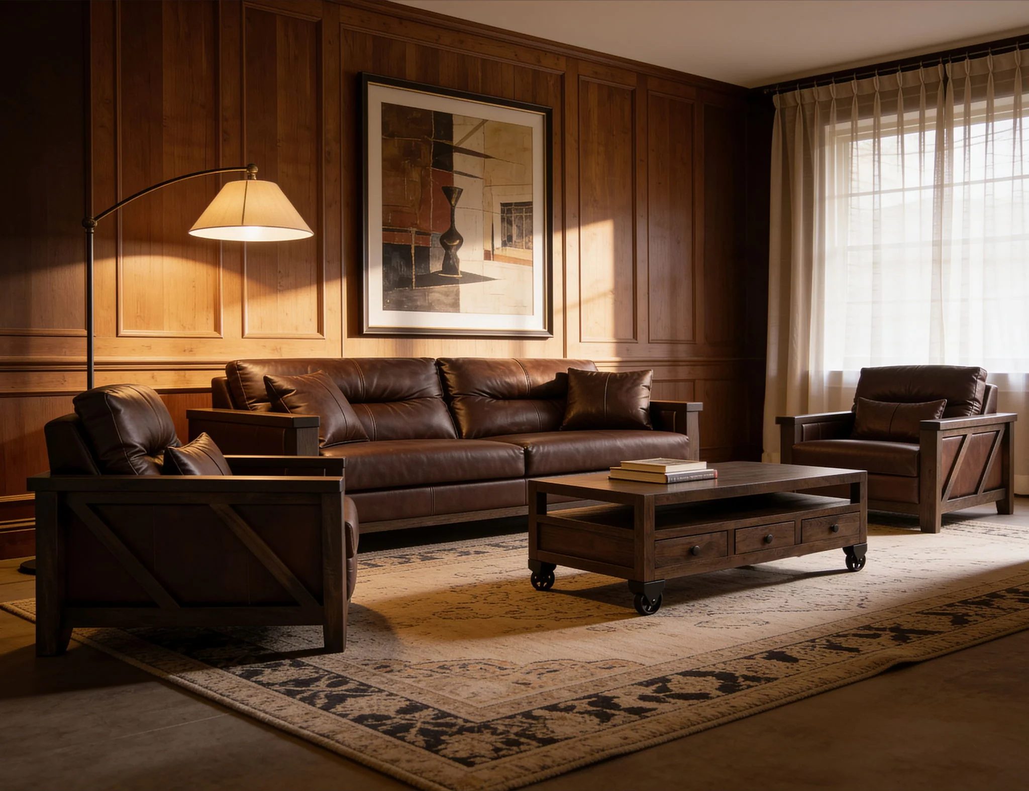 Walnut - Sofa - Image 3