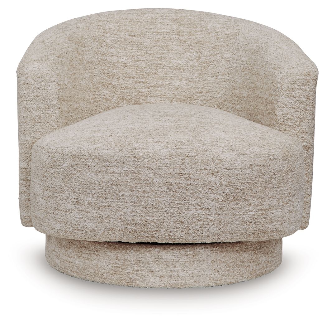 Wardsor - Swivel Chair - Stone - Image 3