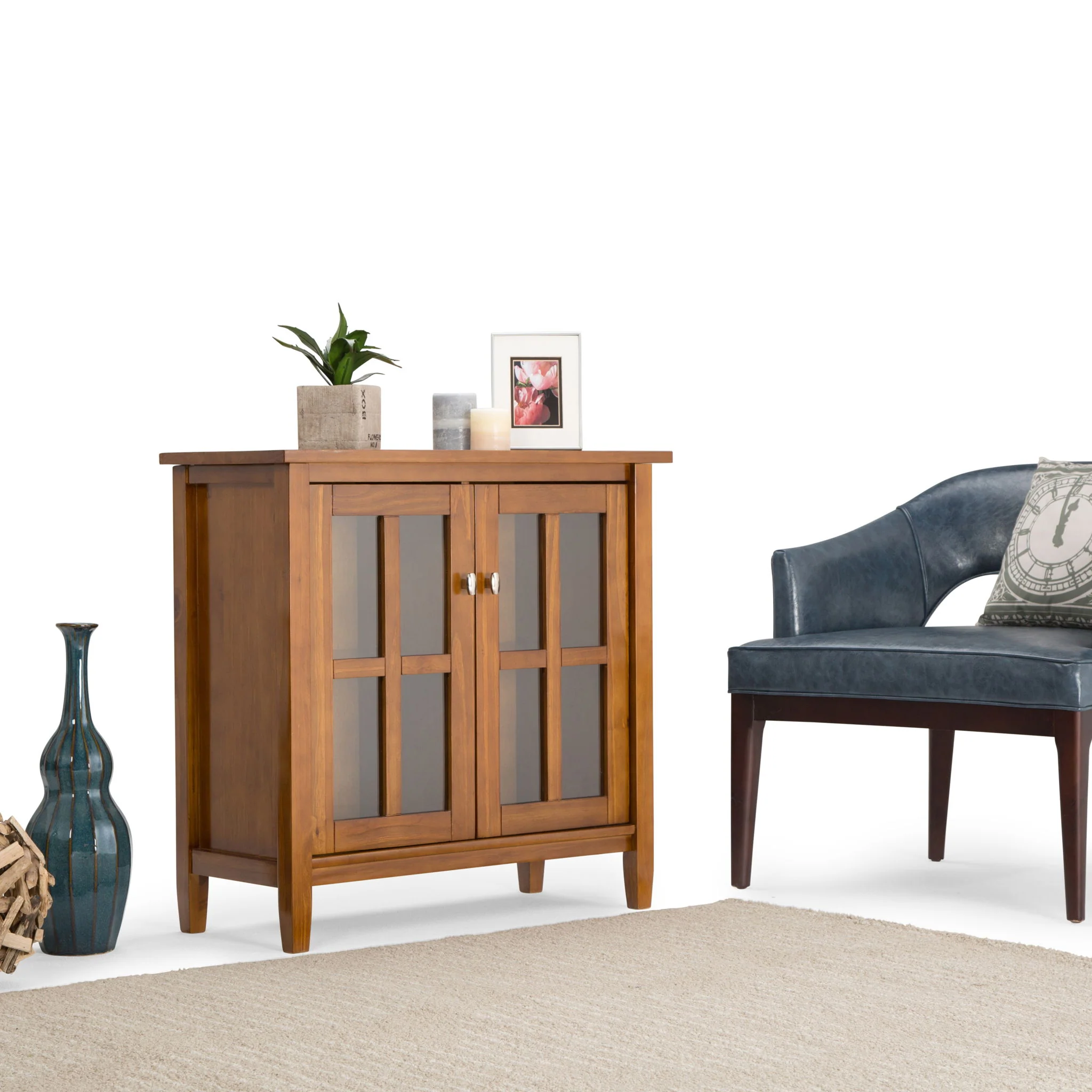 Warm Shaker - Handcrafted Low Storage Cabinet - Image 10