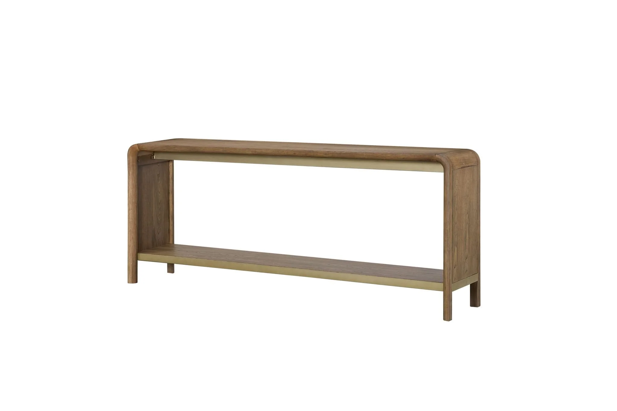 Waterfall - Console Table - Light Brown - Image 4