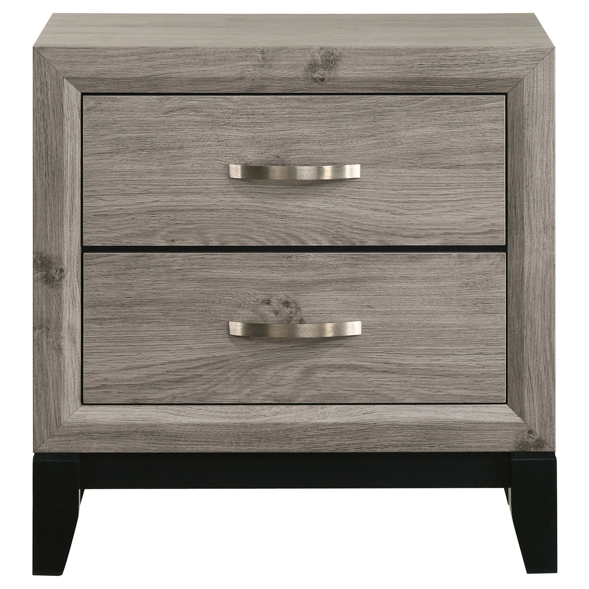 Watson 2-drawer Nightstand Bedside Table Light Taupe - Image 3