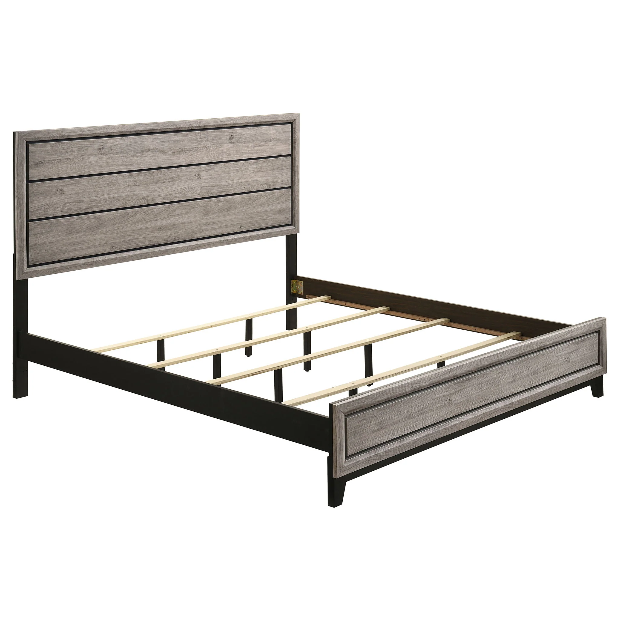 Watson Five-piece Eastern King Bedroom Set Light Taupe - Image 3