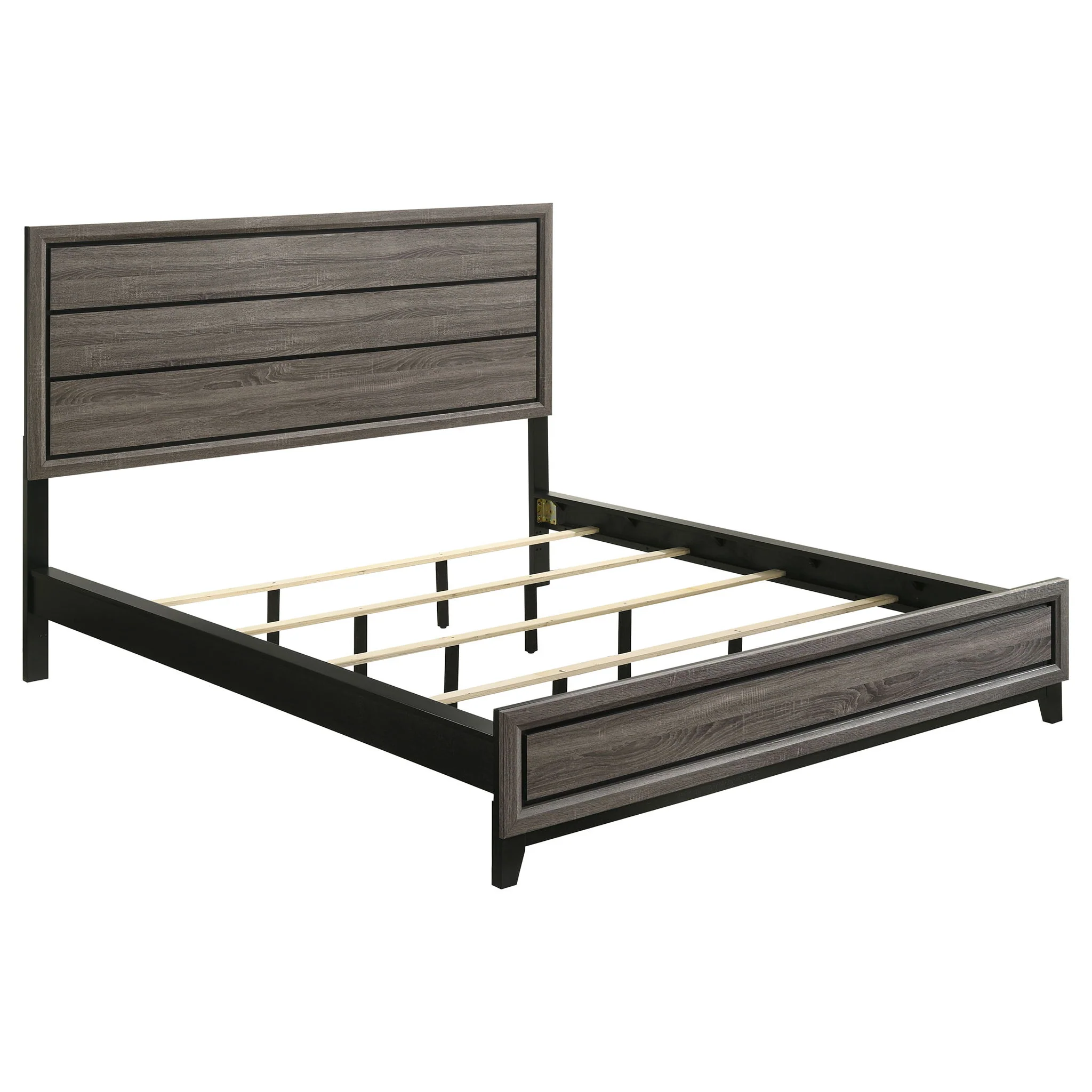 Watson Four-piece California King Bedroom Set Grey Oak - Image 4