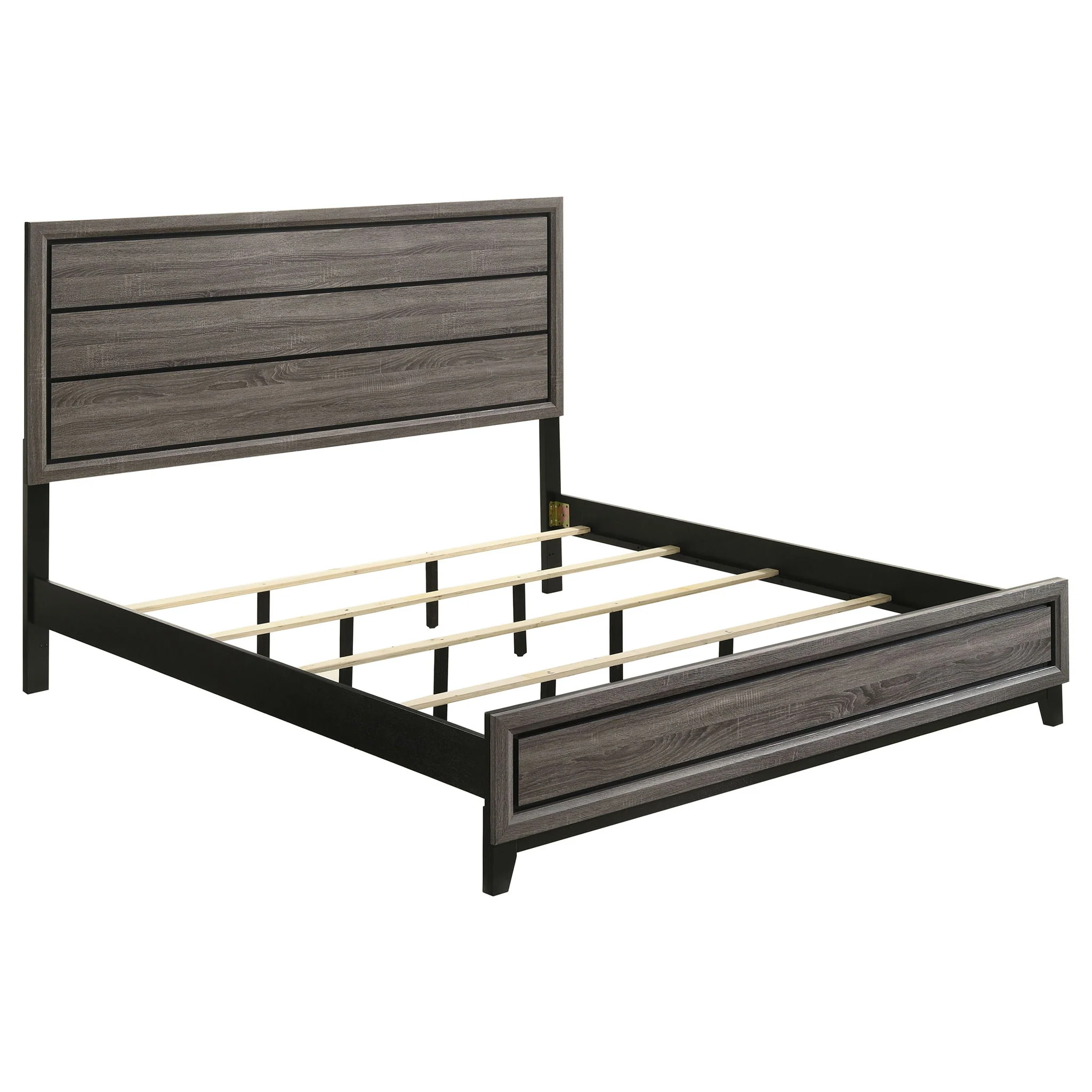 Watson Four-piece Eastern King Bedroom Set Grey Oak - Image 3