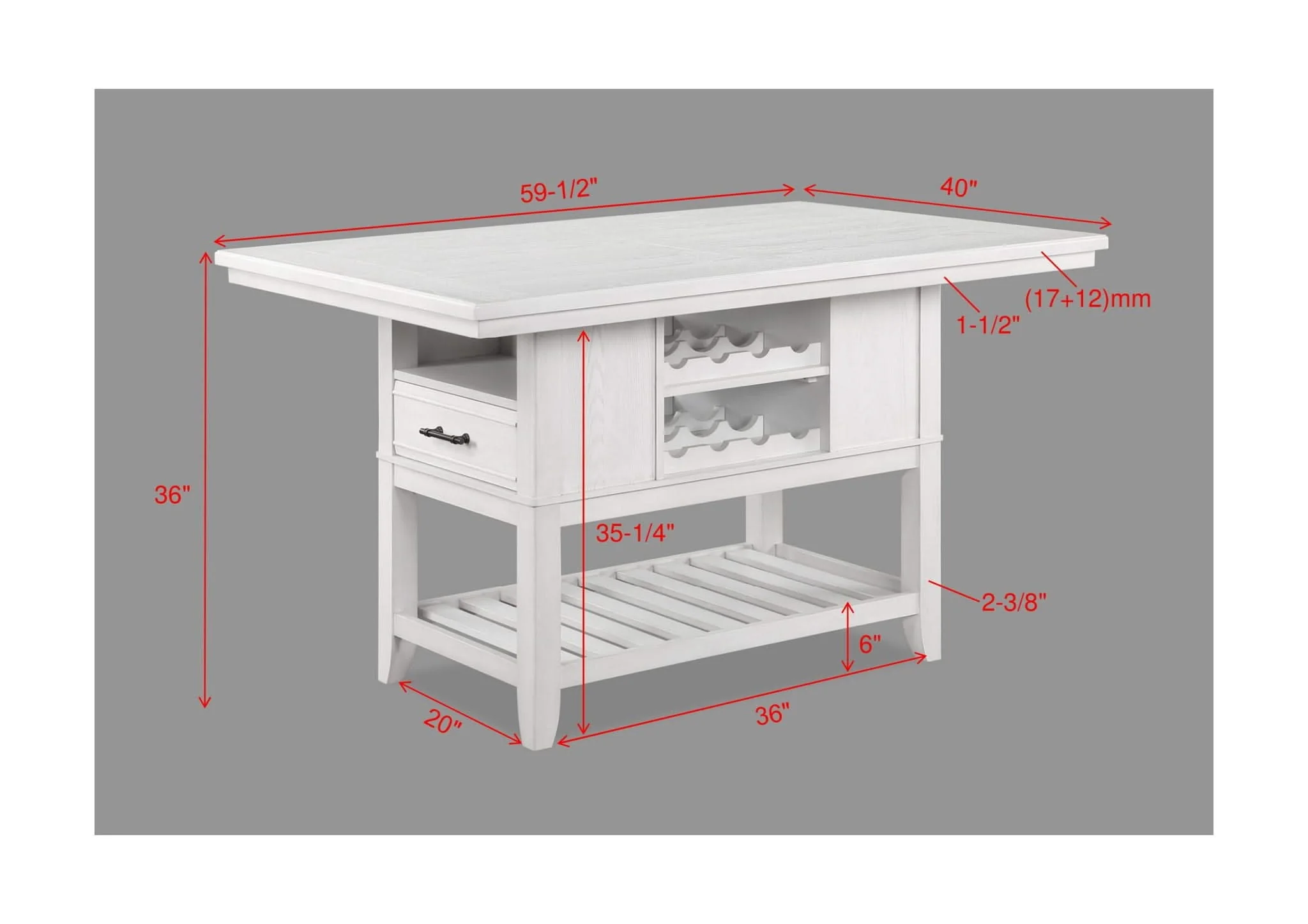 Wendy - 6 Piece Dining Room Set - White - Image 4