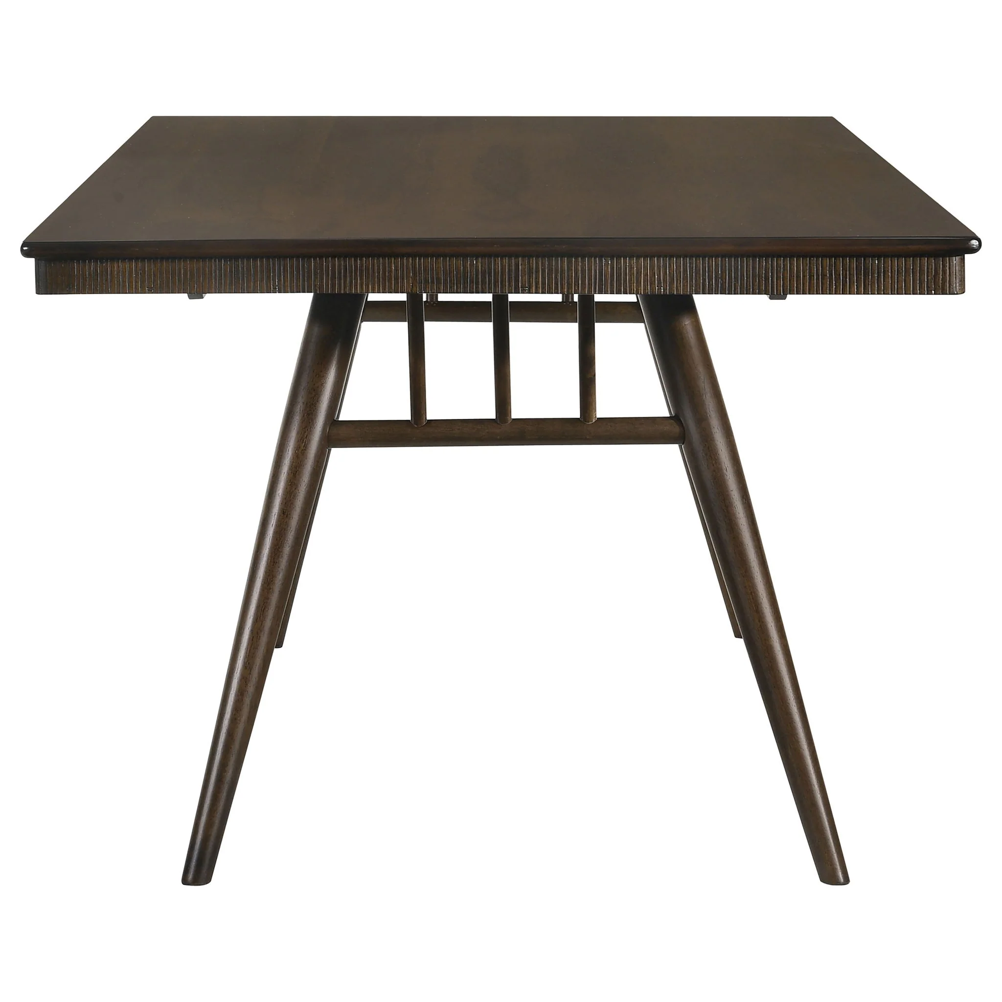 Wes Rectangular 80-inch Wood Dining Table Dark Walnut - Image 3
