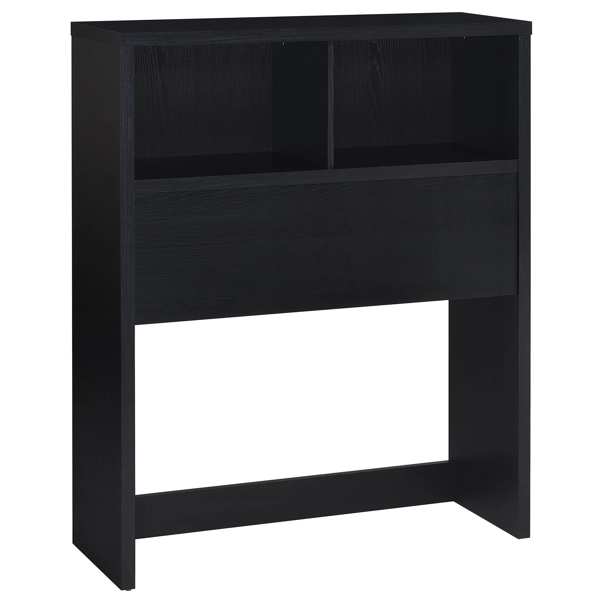 Westpark 3-piece Twin Bedroom Set Bookcase Headboard Black - Image 4