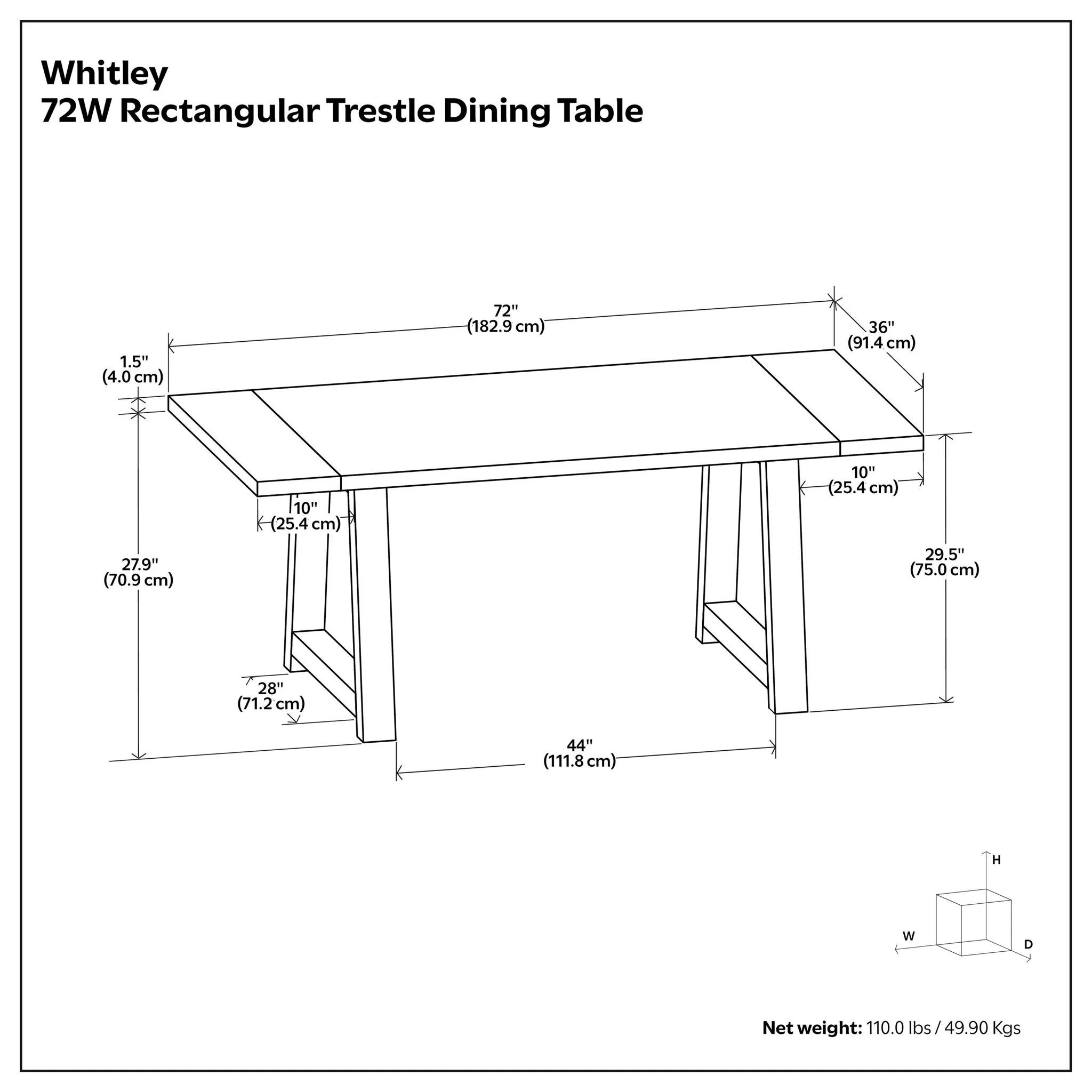 Whitley - Dining Table - Image 11