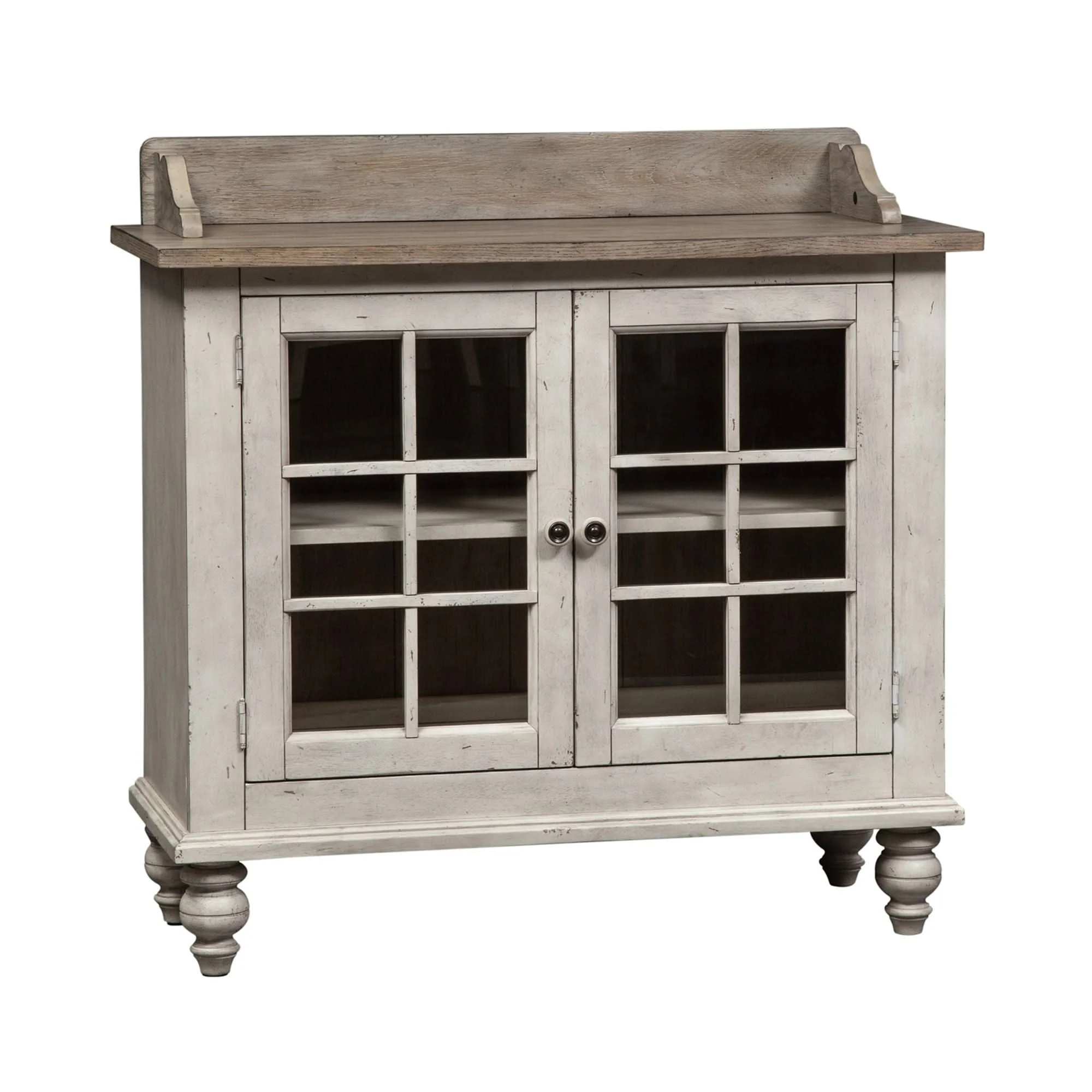 Whitney - Server - Antique Linen / Weathered Gray - Image 2