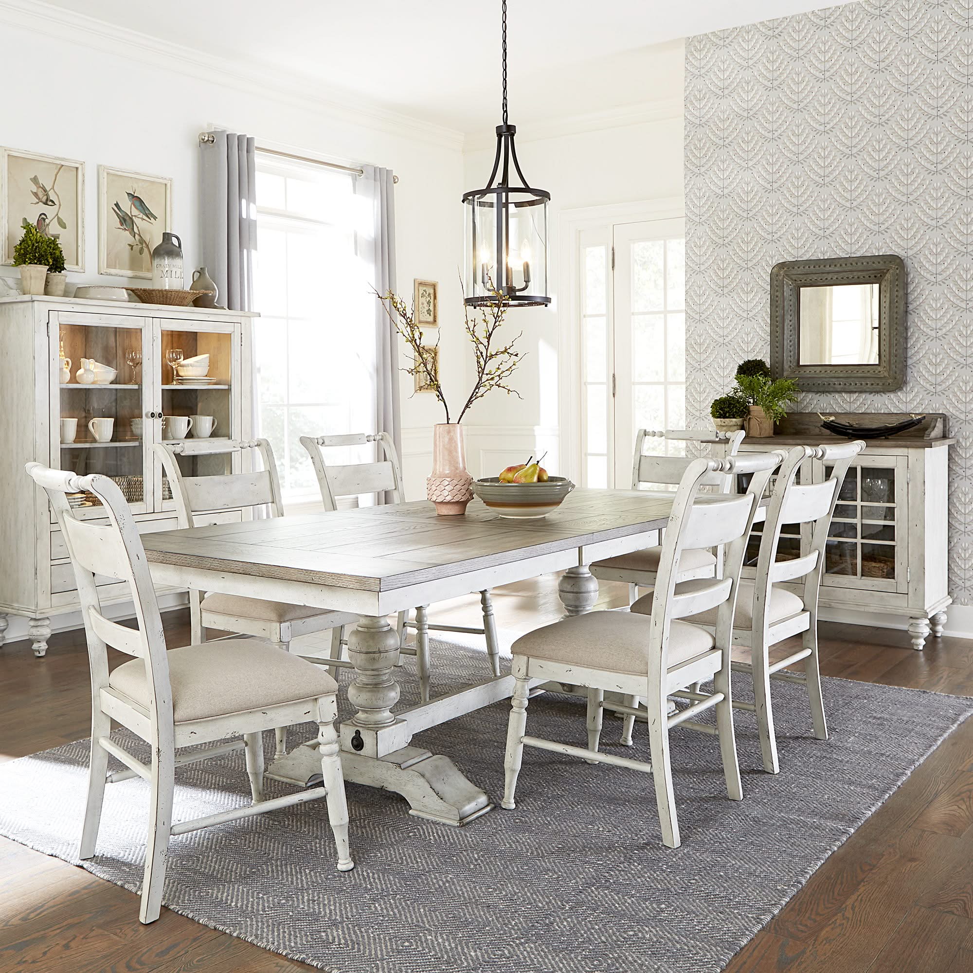 Whitney - Trestle Table Set - Image 3