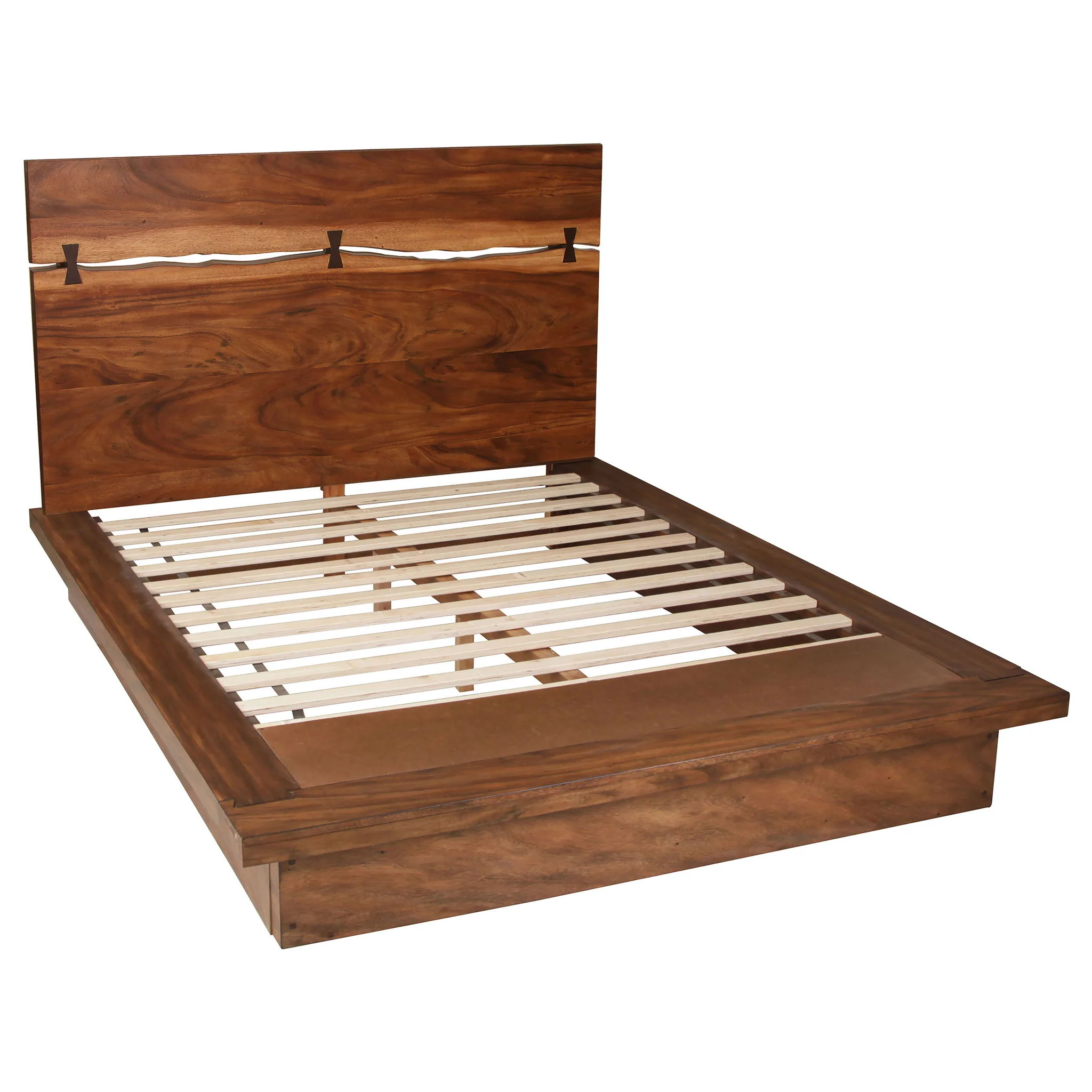 Winslow 4-piece California King Bedroom Set Smokey Walnut - Image 3