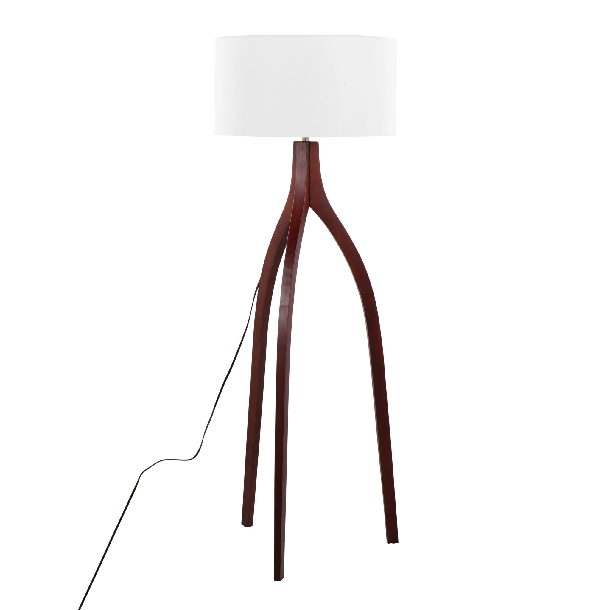 Wishbone - Contemporary Floor Lamp - Image 4