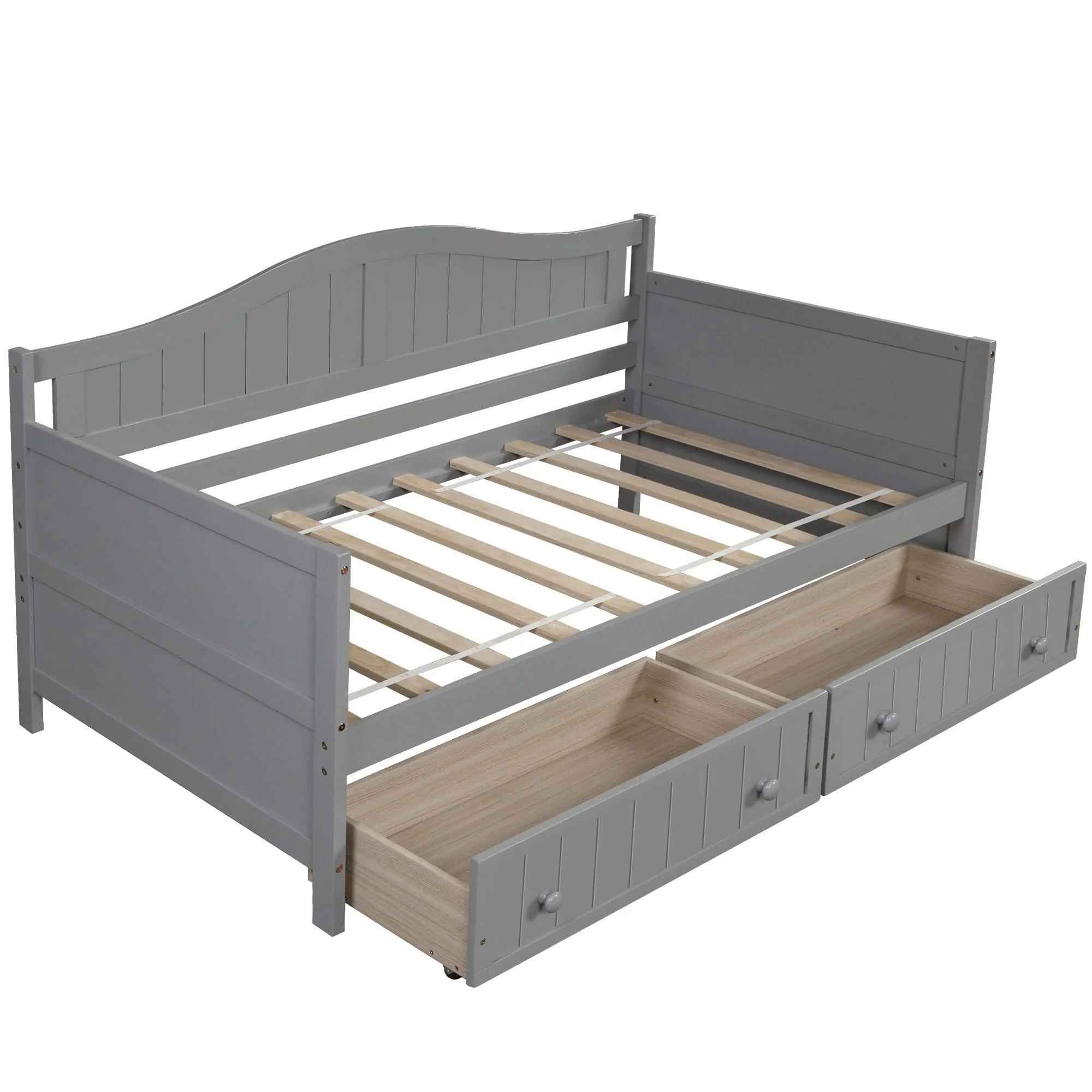 Wooden Daybed, Sofa Bed, No Box Spring Needed - Image 2