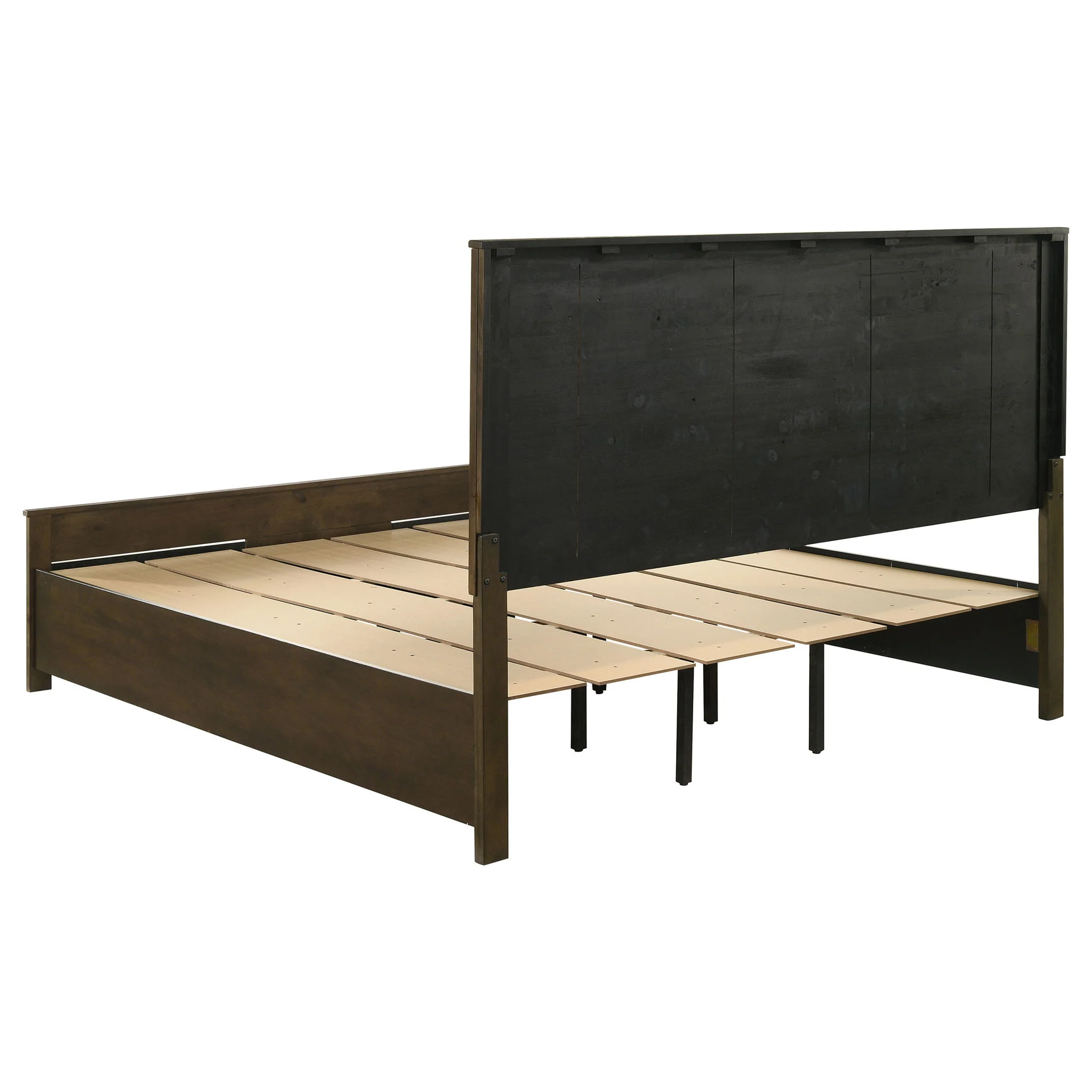Woodmont 5-piece Eastern King Bedroom Set Golden Brown - Image 2