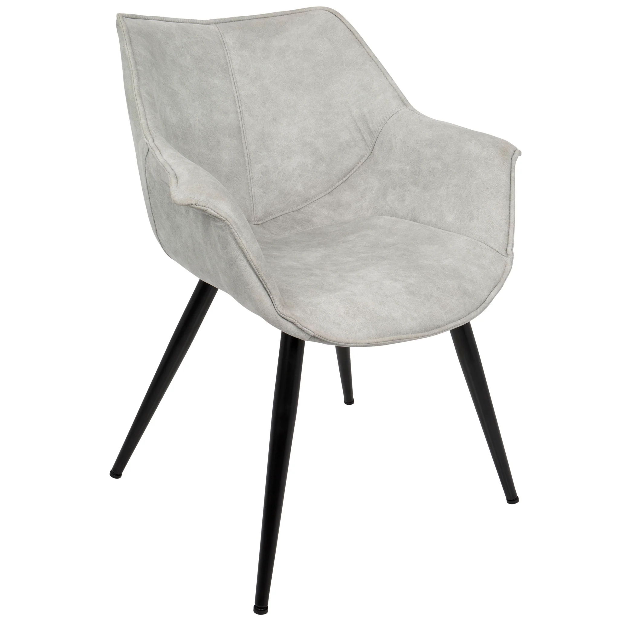 Wrangler - Industrial Chair (Set of 2) - Light Gray - Image 3