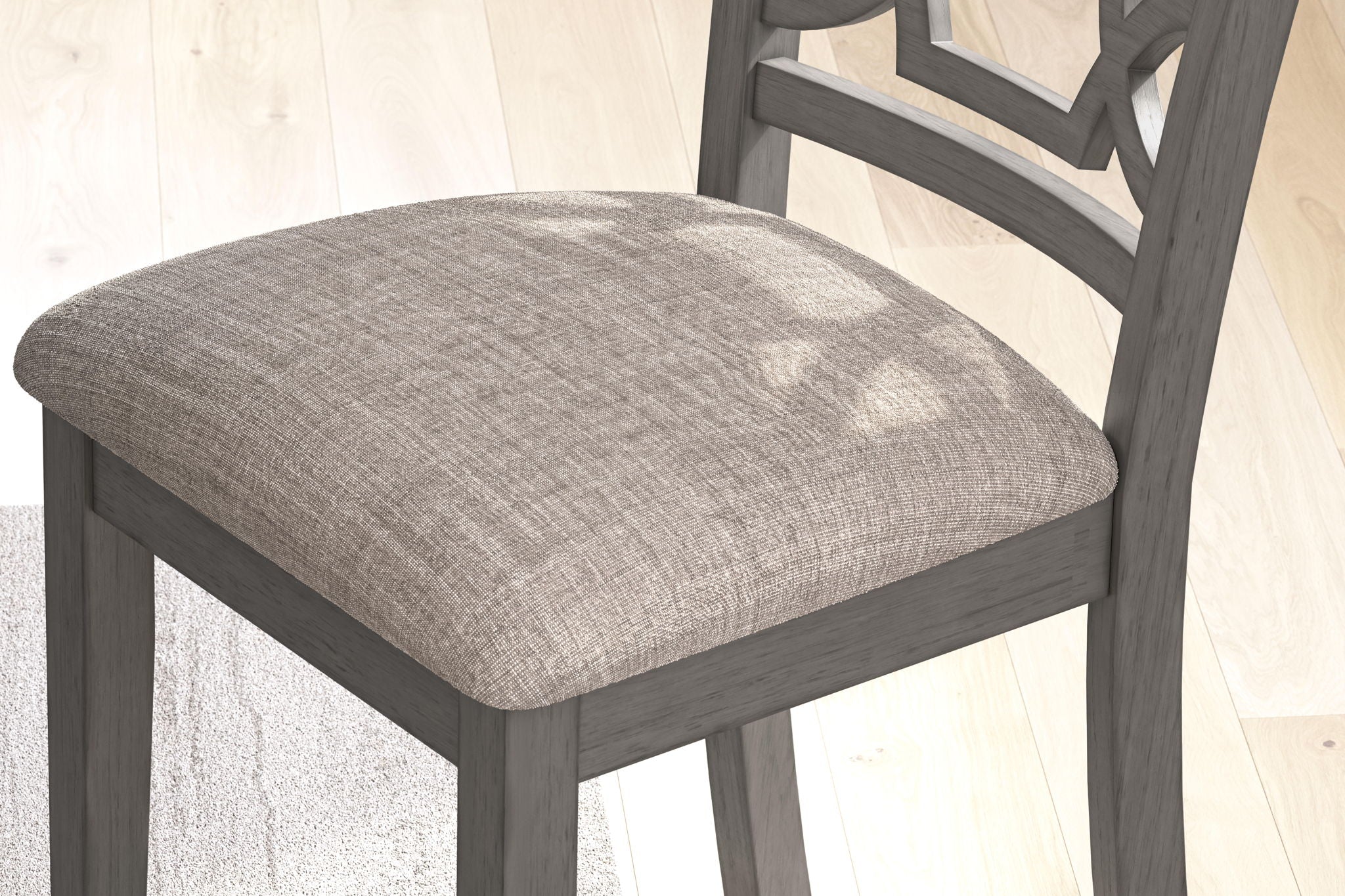 Wrenning - Dining Room Table Set (Set of 6) - Gray - Image 4