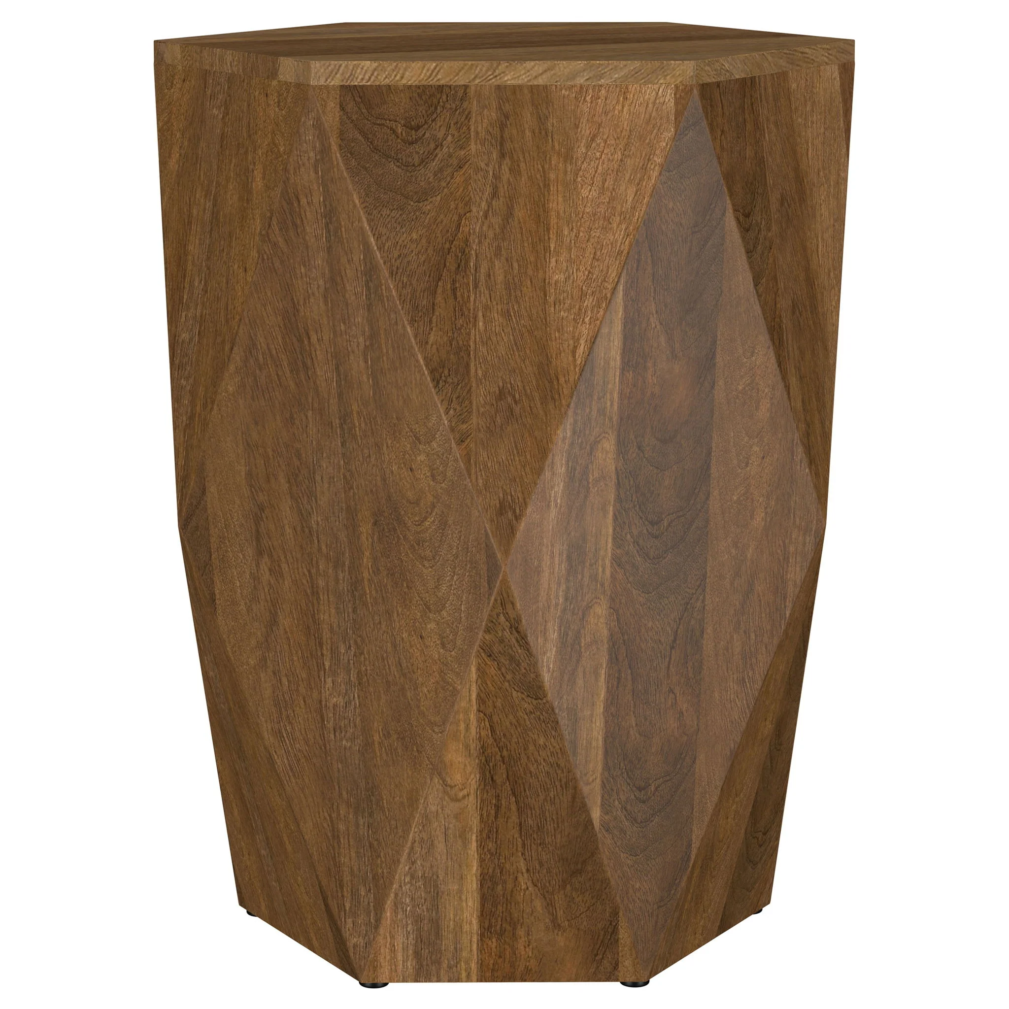 Zalika 3-piece Solid Wood Coffee and End Table Set Natural - Image 2