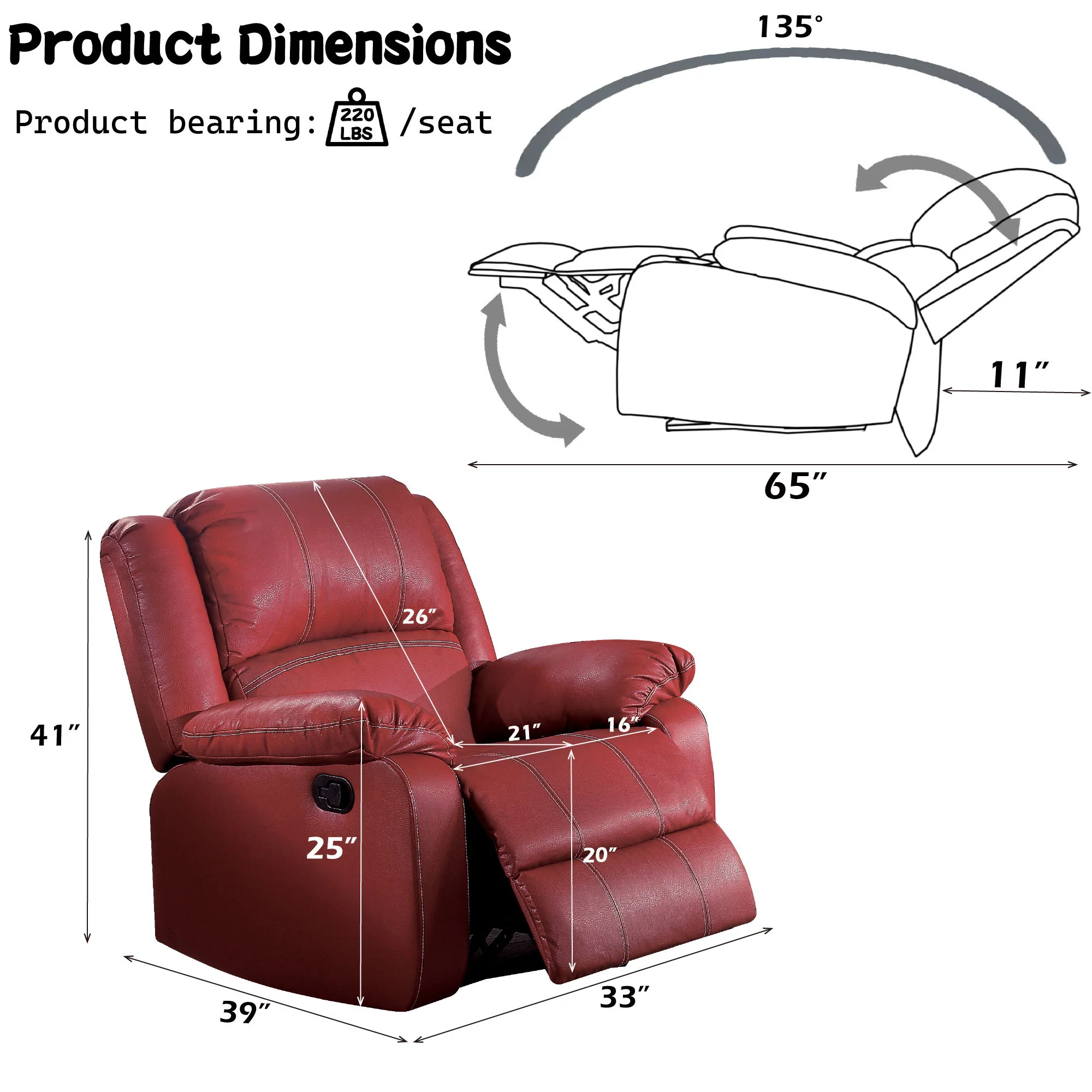 Zuriel - Recliner Chair - Image 5